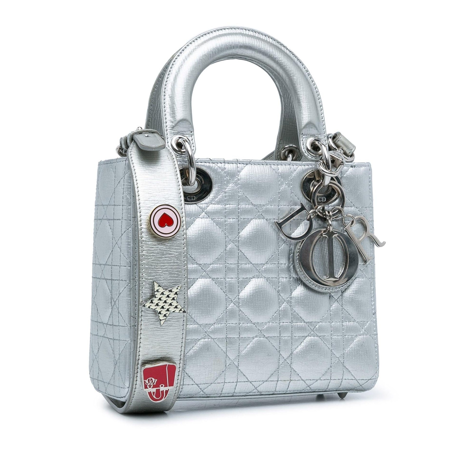 Dior Calfskin Cannage My Abc Lady Shg Llqwie Satchel Small Satchel Bag