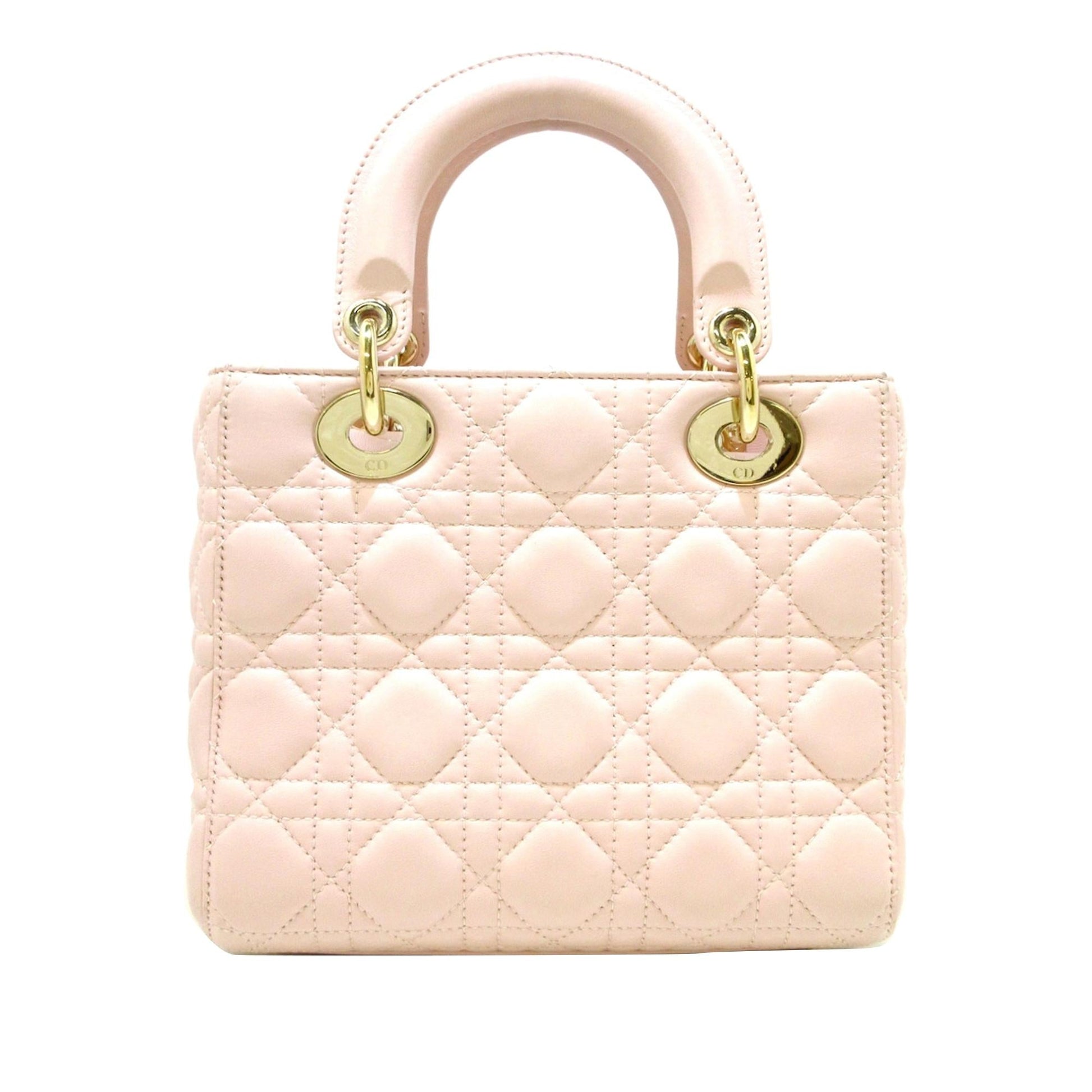 Dior Cannage Lady My Abc Shg Yyotld Satchel Bag Small
