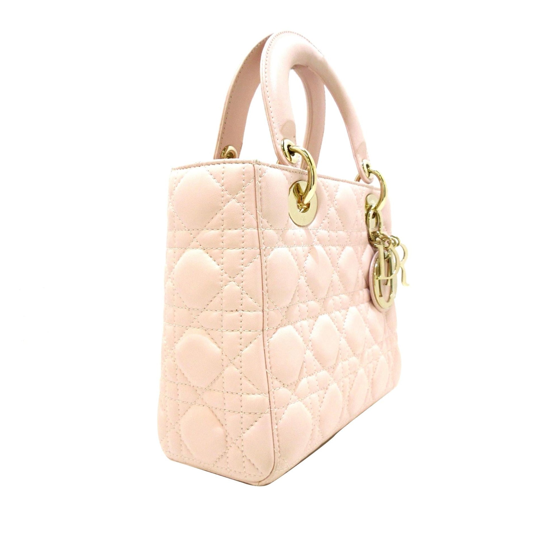Dior Cannage Lady My Abc Shg Yyotld Satchel Bag Small