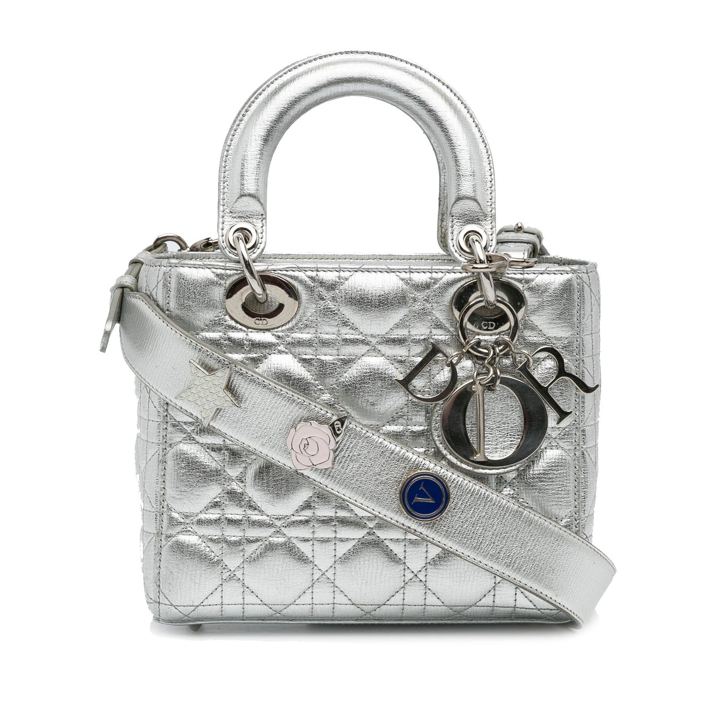 Dior Cannage Lady My Abc Shg Dznt37 Satchel Bag Small