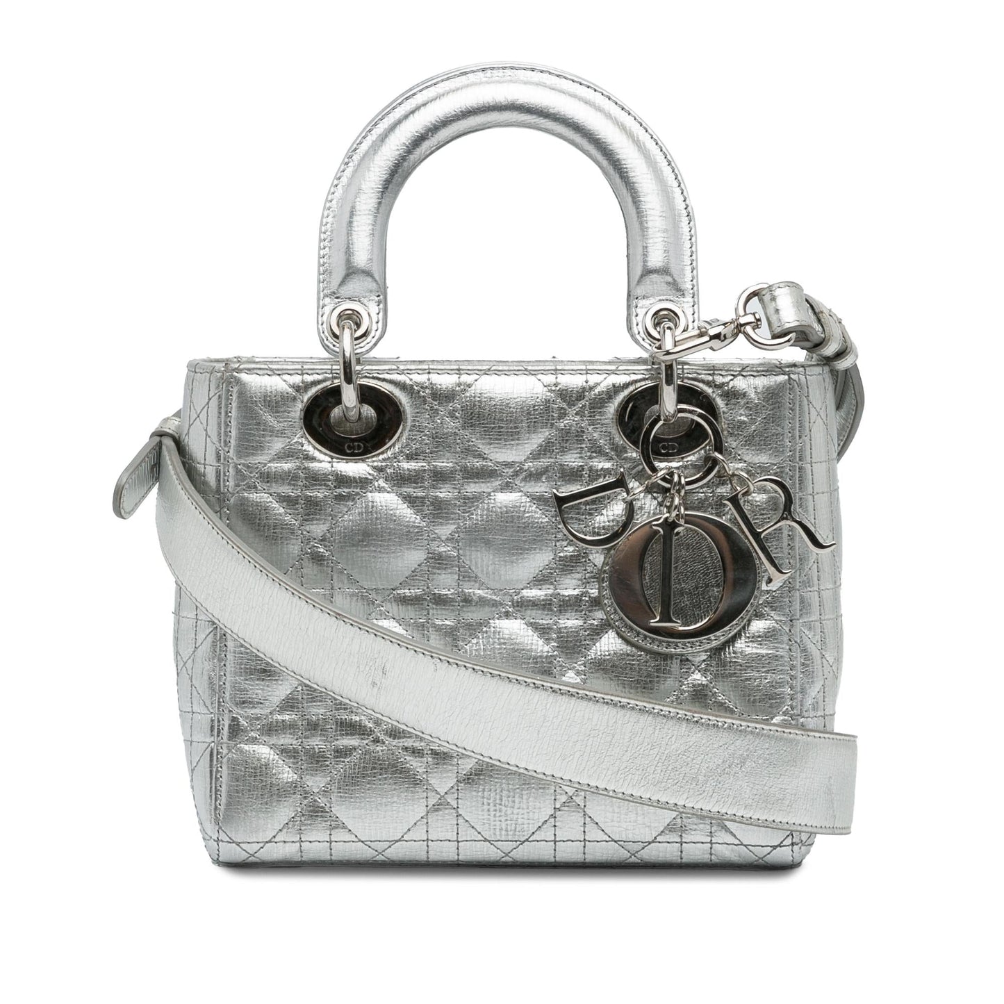 Dior Cannage Lady My Abc Shg Wx71Hu Satchel Bag Small