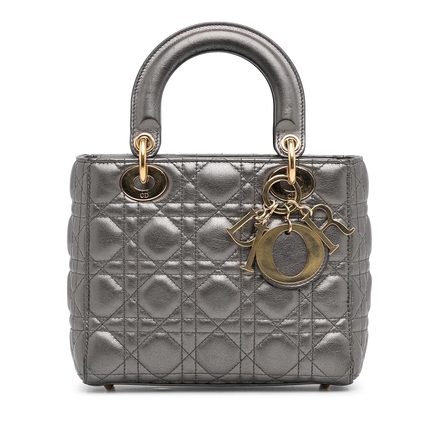 Dior Cannage Lady Shg 6Okgez Satchel Bag Small