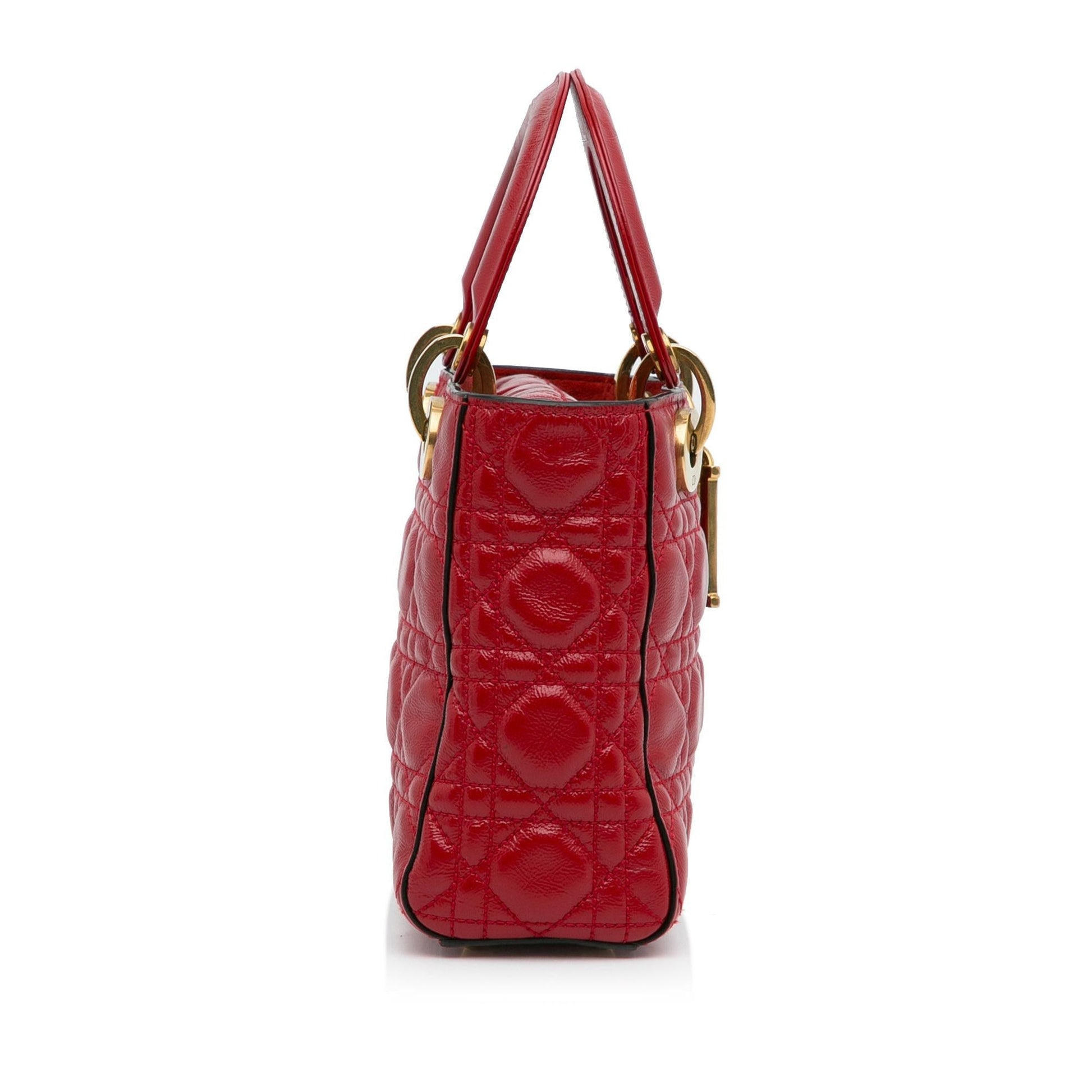 Dior Cannage My Lady Lucky Badges Shg 3S8Lby Satchel Small Satchel Bag