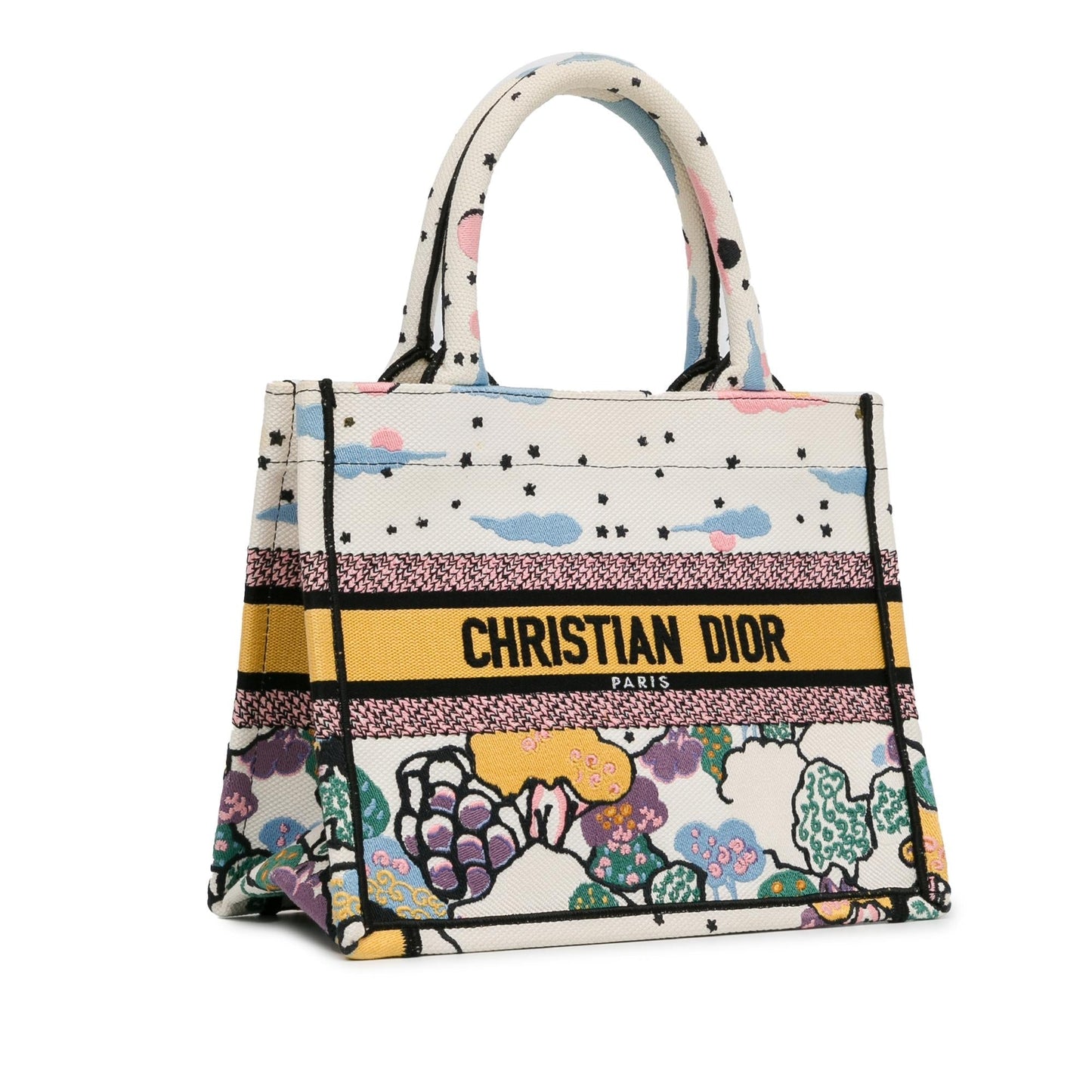Dior Ciel De Reve Book Tote Shg Twrsqk Small Tote Bag