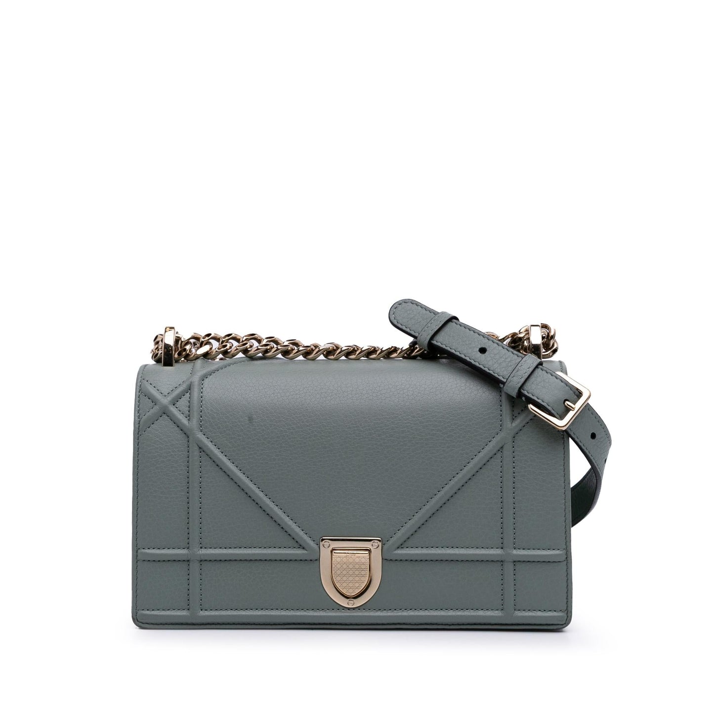Dior Grained Calfskin ama Crossbody Bag Small Flap Diorama Flap 4