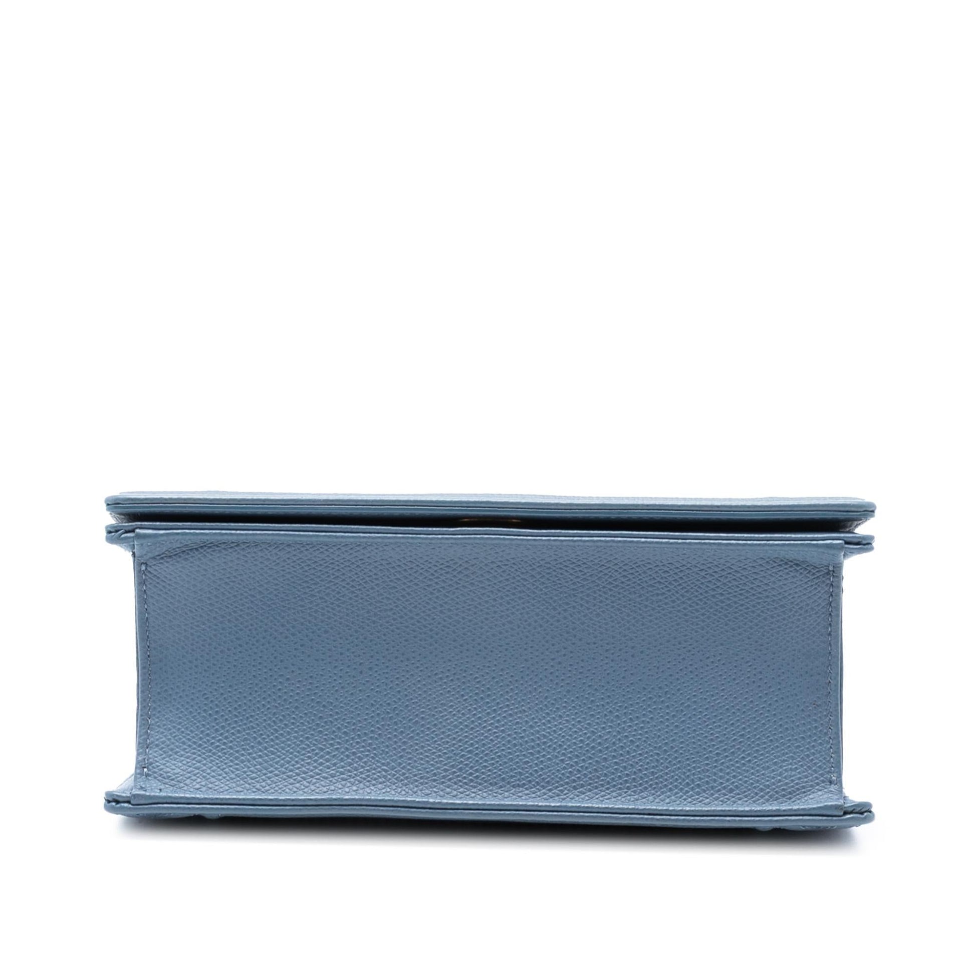 Dior Grained Calfskin ama Crossbody Bag Small Flap Diorama Flap 6