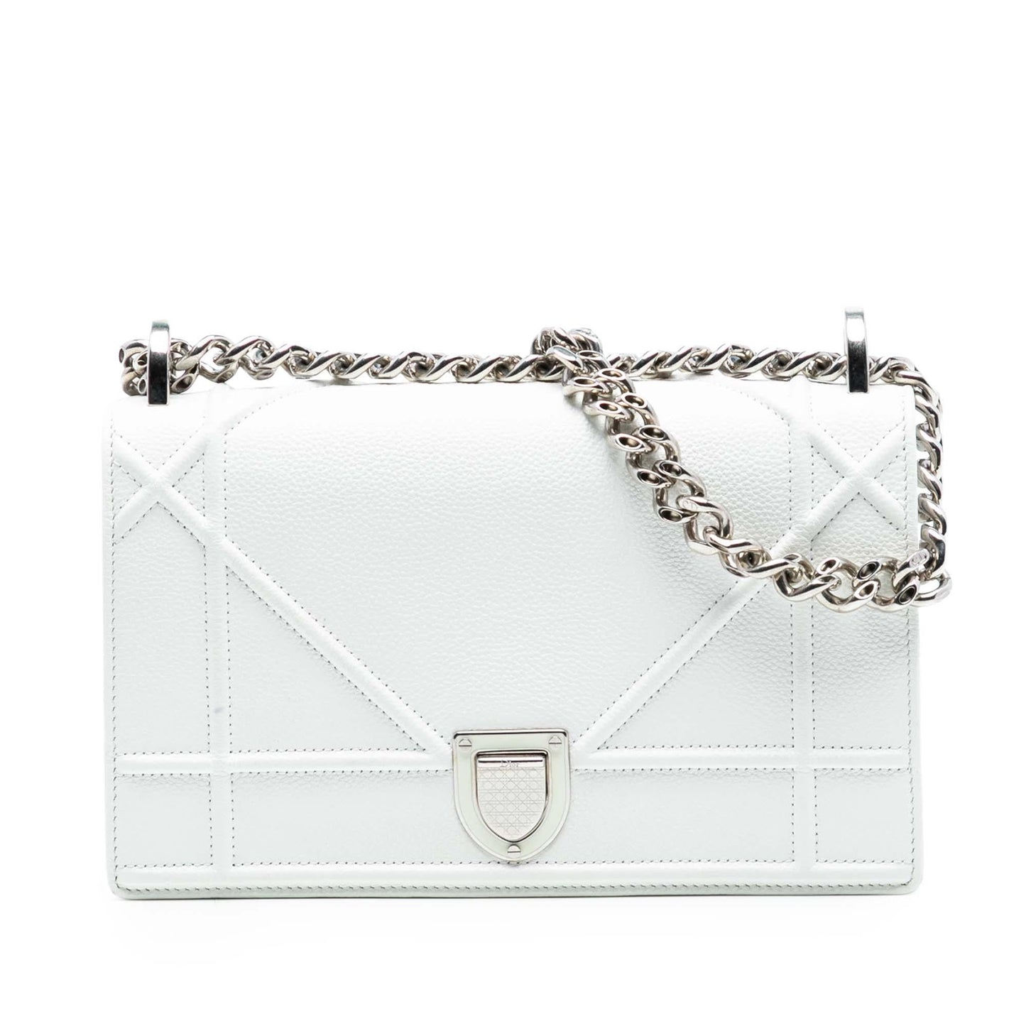 Dior Grained Calfskin ama Crossbody Bag Small Flap Diorama Flap 7