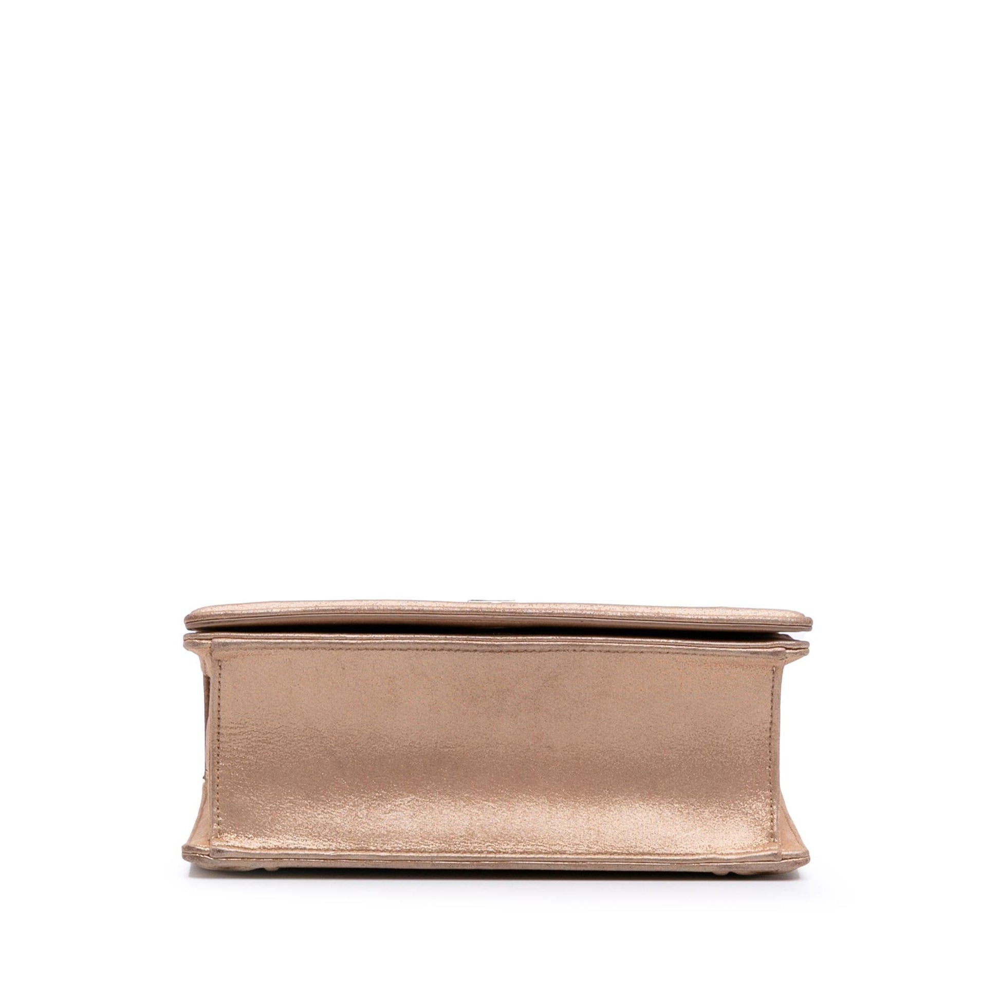 Dior Iridescent ama Crossbody Bag Lambskin Small Flap