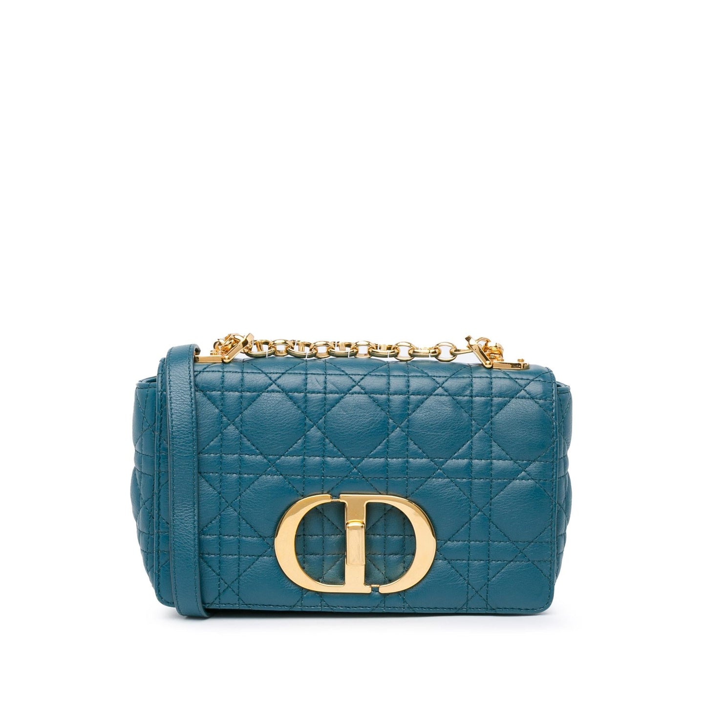 Dior Cannage Caro Crossbody Lambskin Small Crossbody Bag