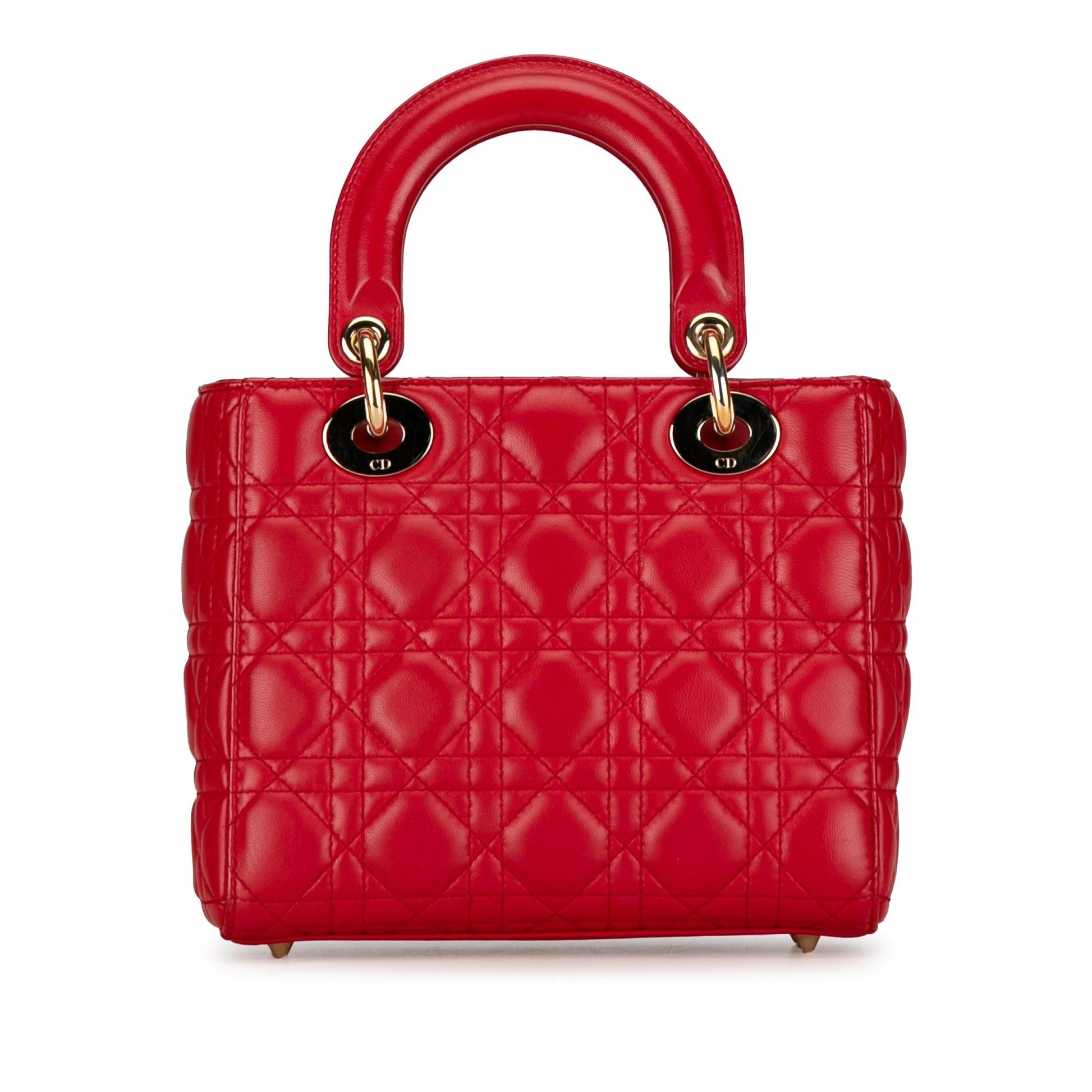 Dior Cannage Lucky Badges My Lady Shg Drvgbu Satchel Lambskin Small Satchel Bag