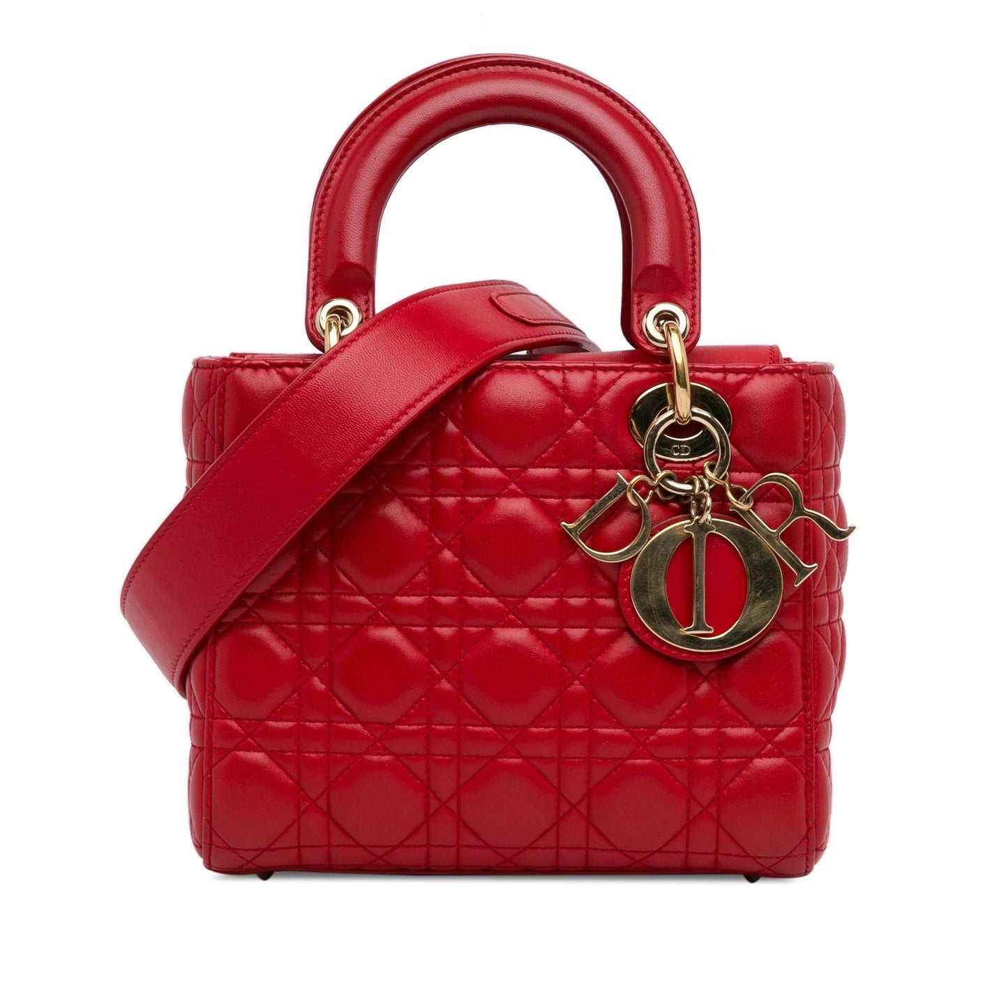 Dior Cannage Lucky Badges My Lady Shg Pn2Jx1 Satchel Lambskin Small Satchel Bag