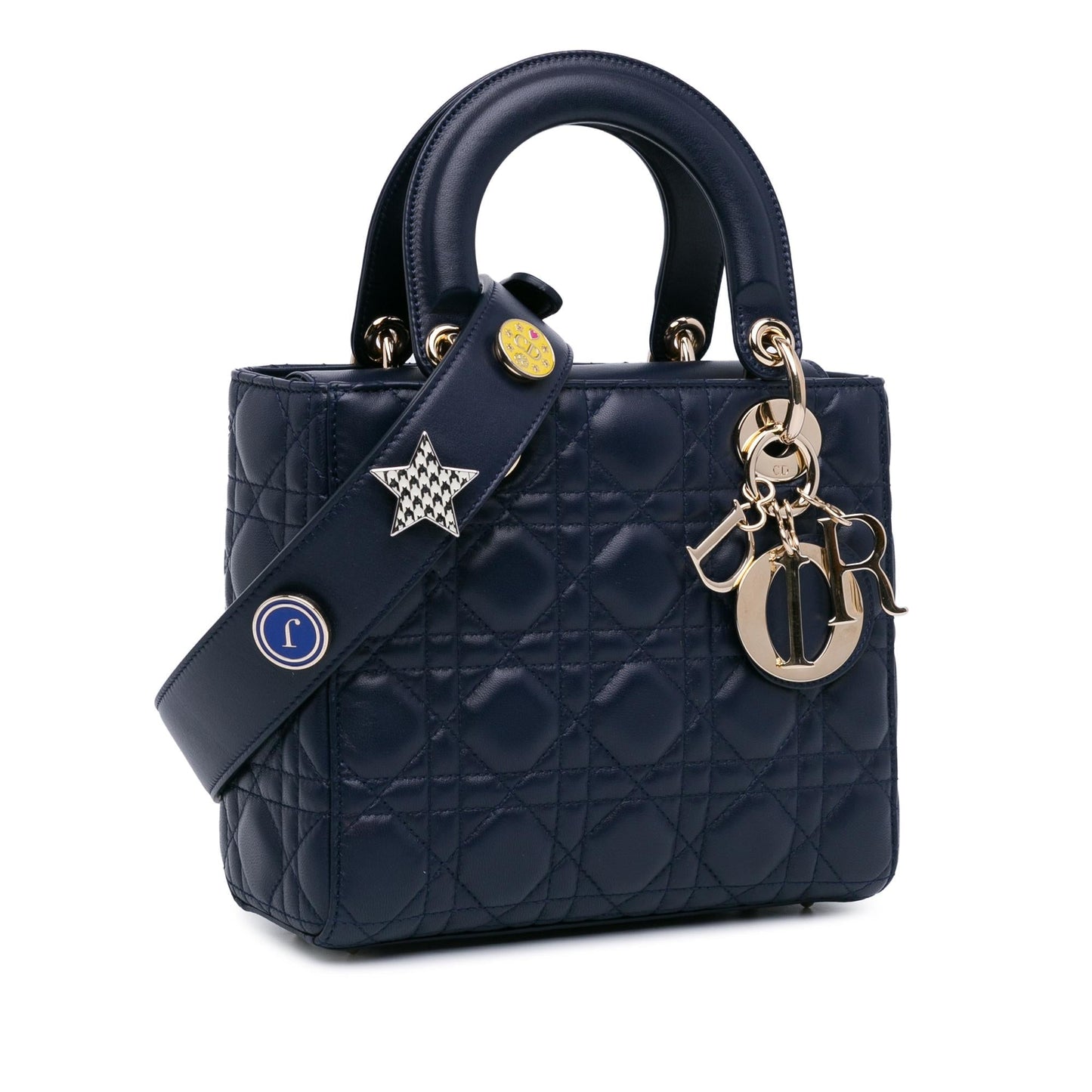 Dior Cannage Lucky Badges My Lady Shg Rlu8Lg Satchel Lambskin Small Satchel Bag