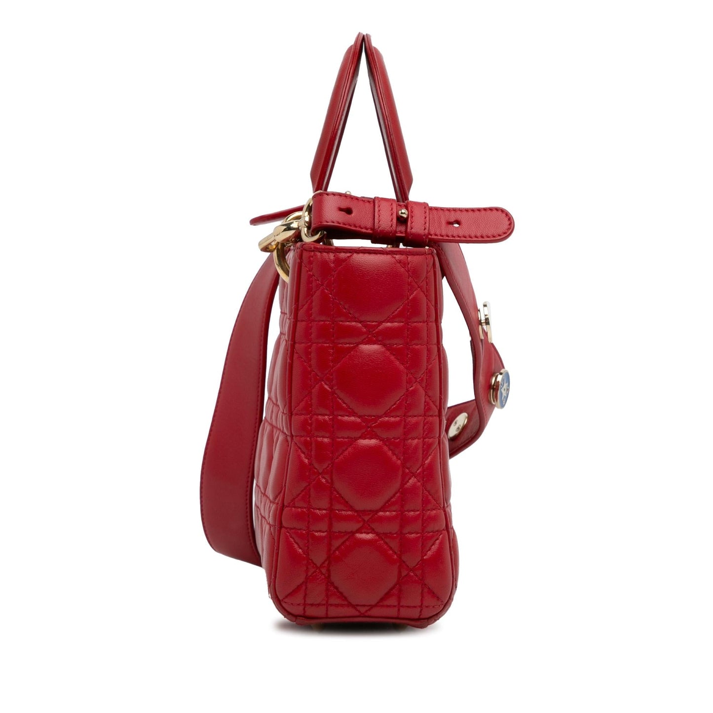 Dior Cannage My Abc Lady Shg J6Pz6W Satchel Bag Lambskin Small