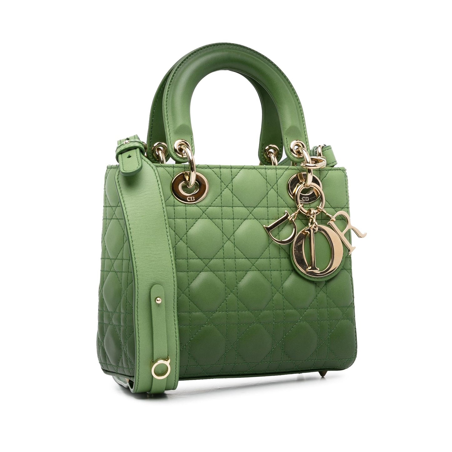 Dior Cannage My Abc Lady Shg Afsyck Satchel Bag Lambskin Small