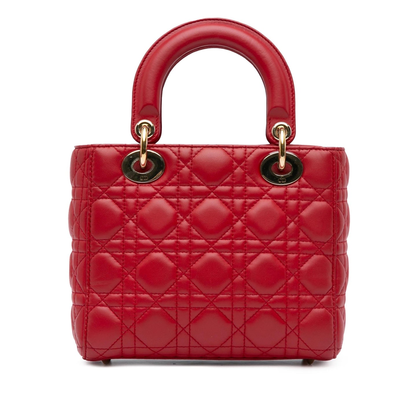 Dior Cannage My Abc Lady Shg Satchel Bag Lambskin Small