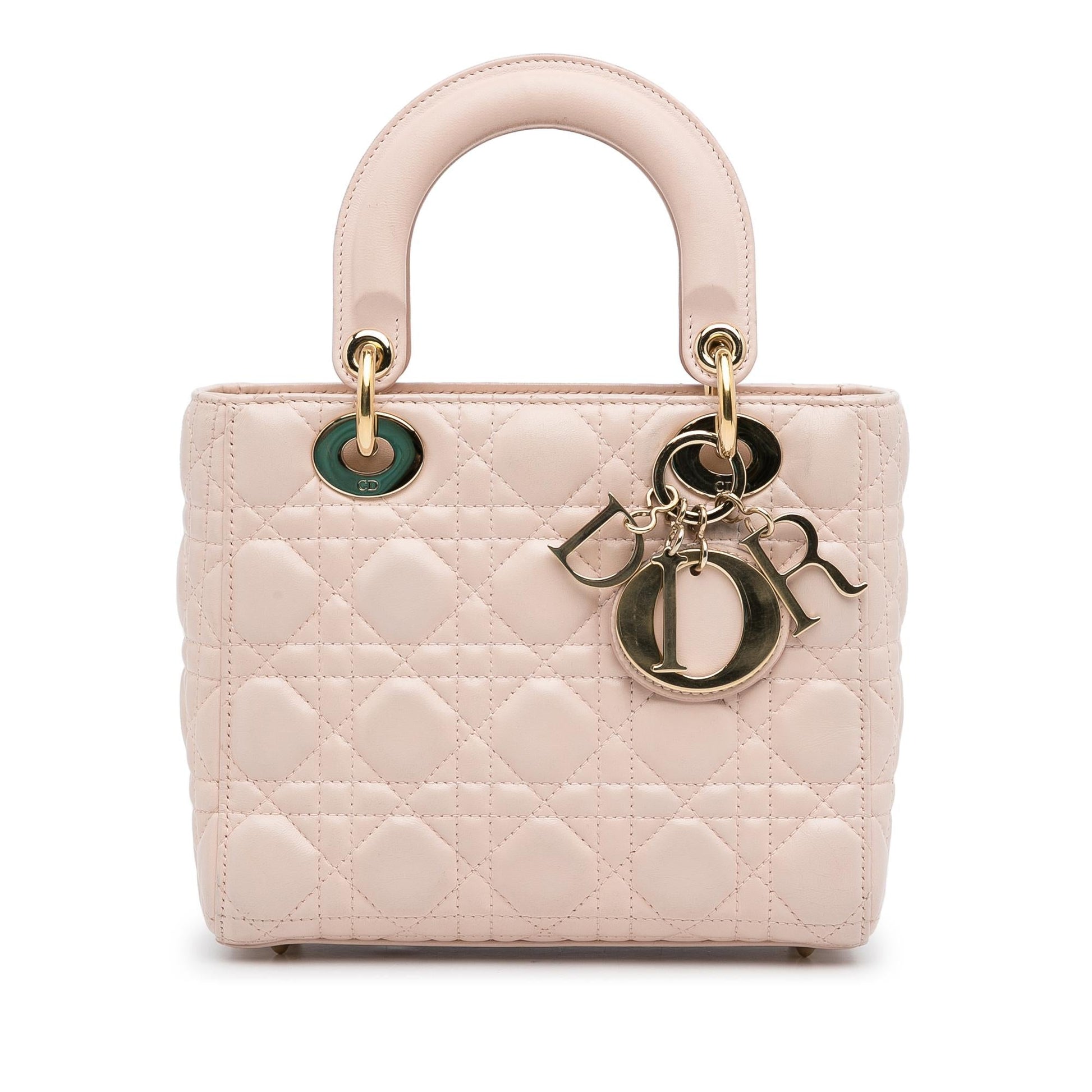 Dior Cannage My Abc Lady Satchel Bag Lambskin Small Lady Dior 1