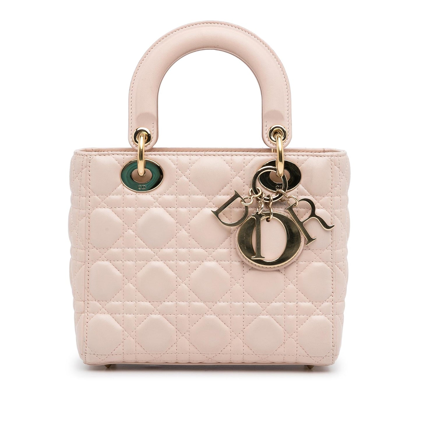 Dior Cannage My Abc Lady Satchel Bag Lambskin Small Lady Dior 2