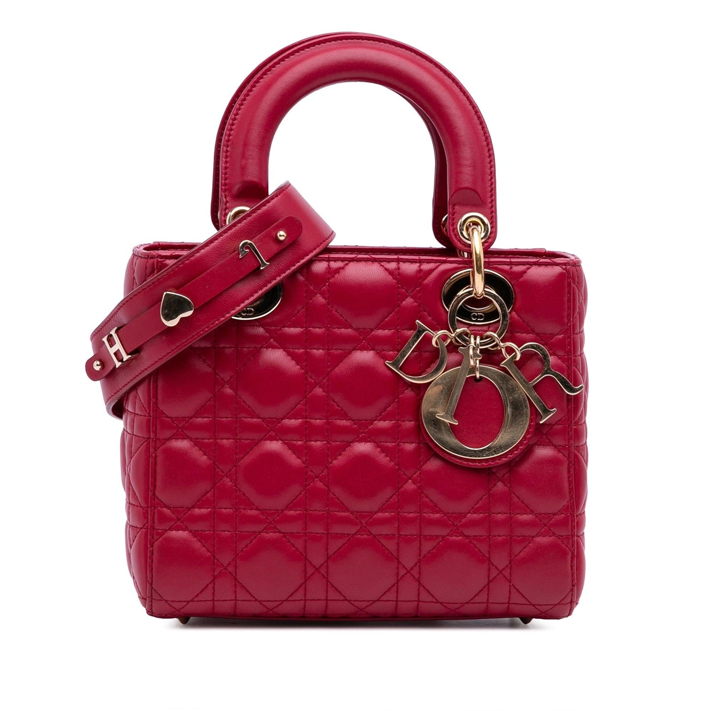 Dior Cannage My Abc Lady Satchel Bag Lambskin Small Lady Dior 6