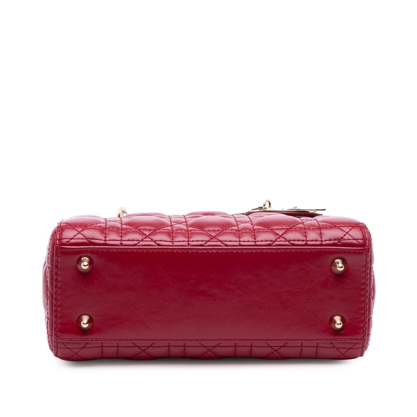 Dior Cannage My Abc Lady Satchel Bag Lambskin Small Lady Dior 9