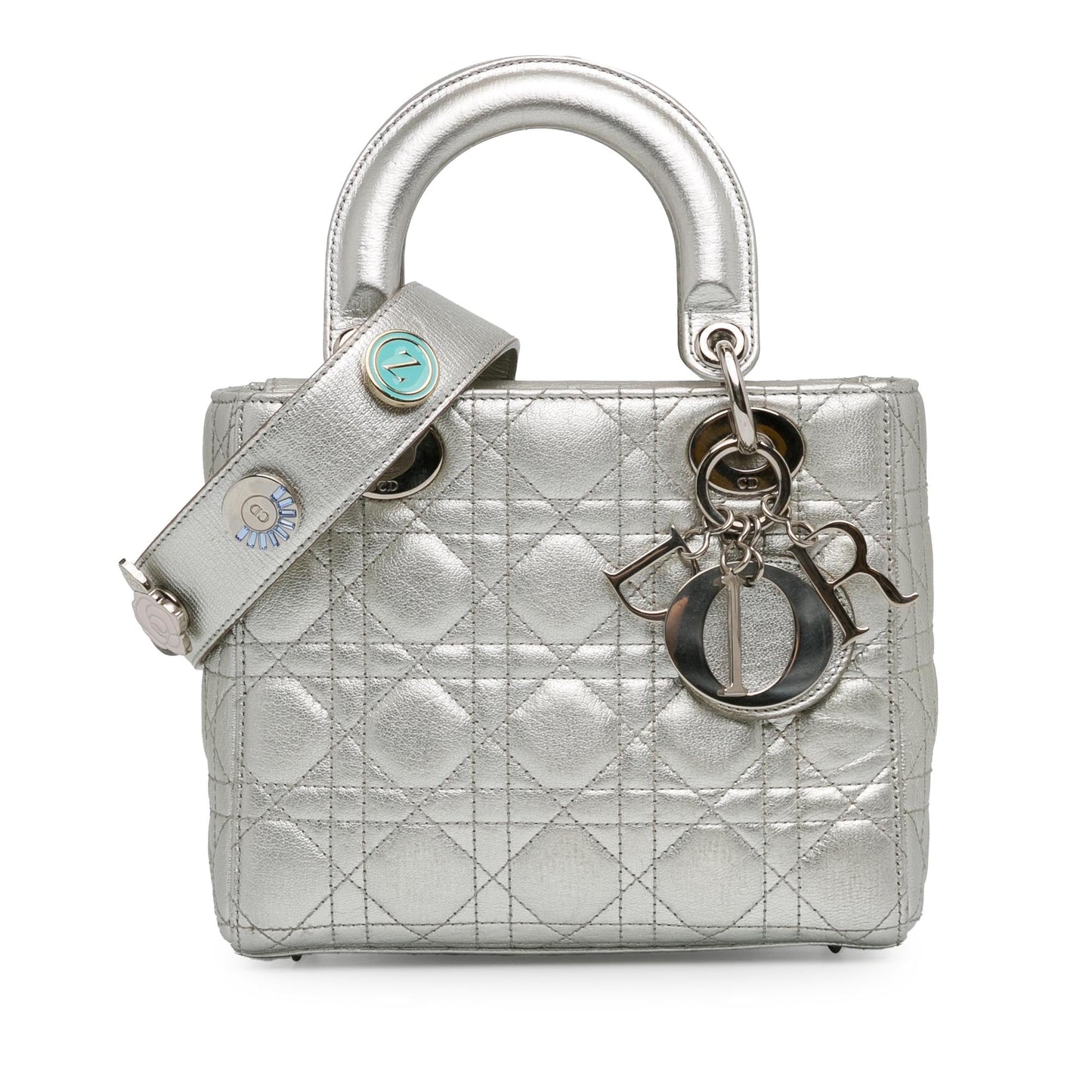 Dior Cannage My Lady Lucky Badges Shg Jg6K3E Satchel Lambskin Small Satchel Bag