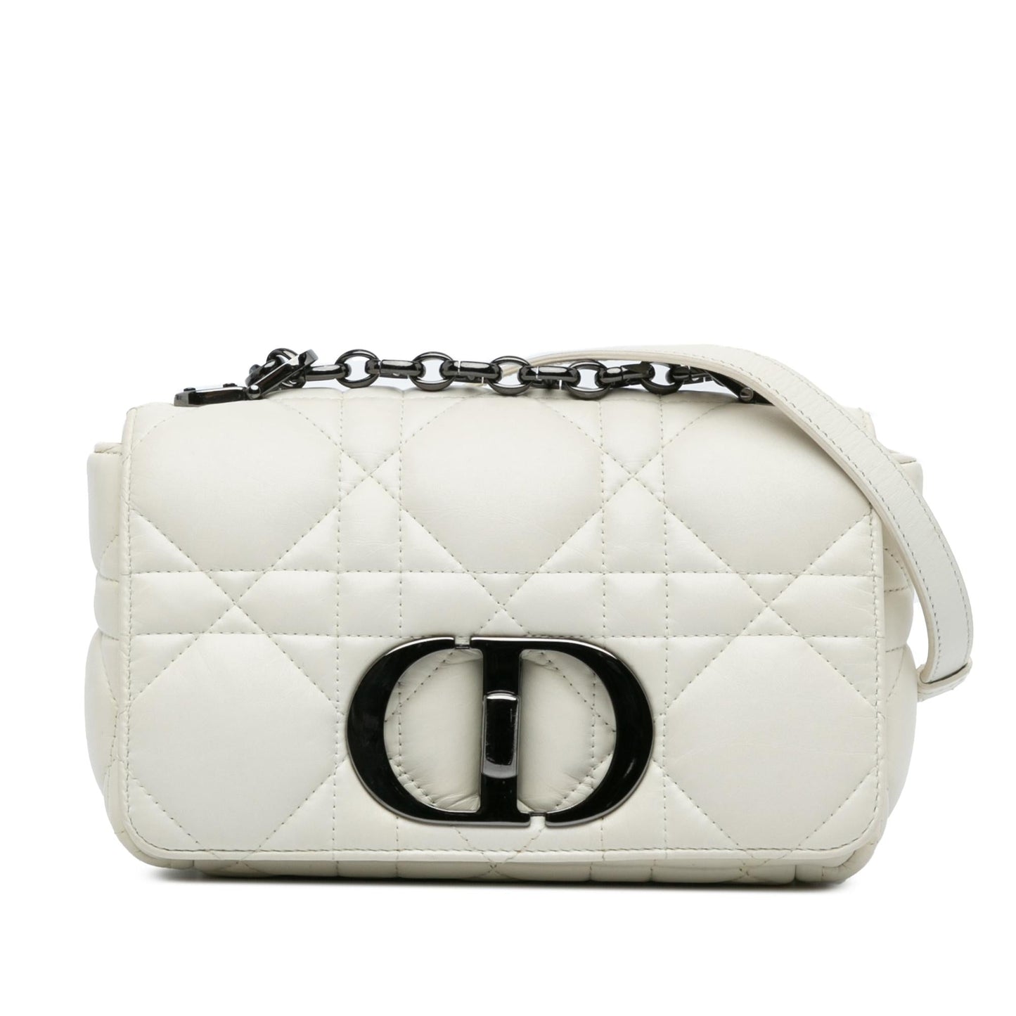 Dior Macrocannage Caro Bag Lambskin Small Crossbody Bag