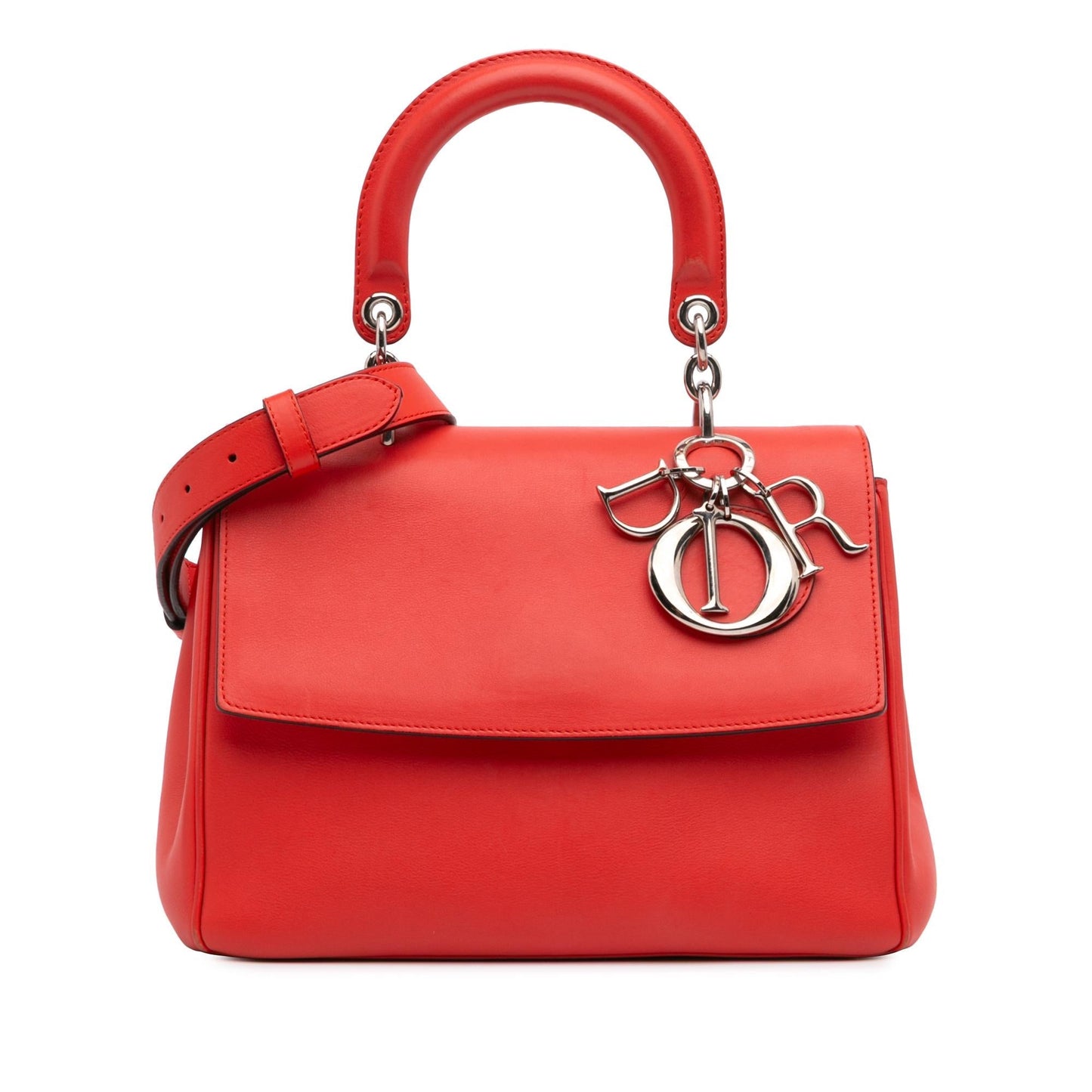 Dior Be Satchel Bag Leather Small Flap