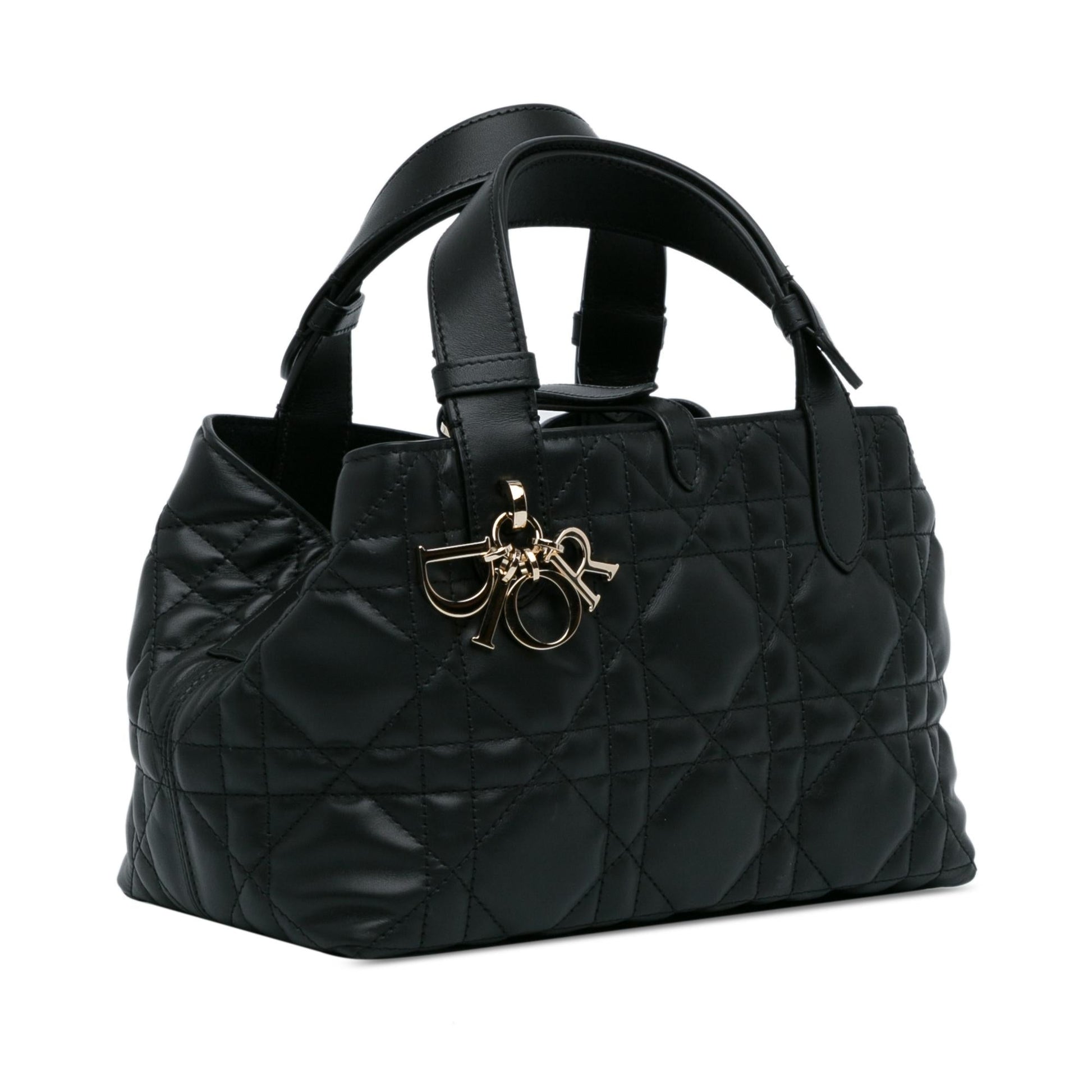 Dior Macrocannage Toujours Shg Am6Oyo Satchel Bag Small
