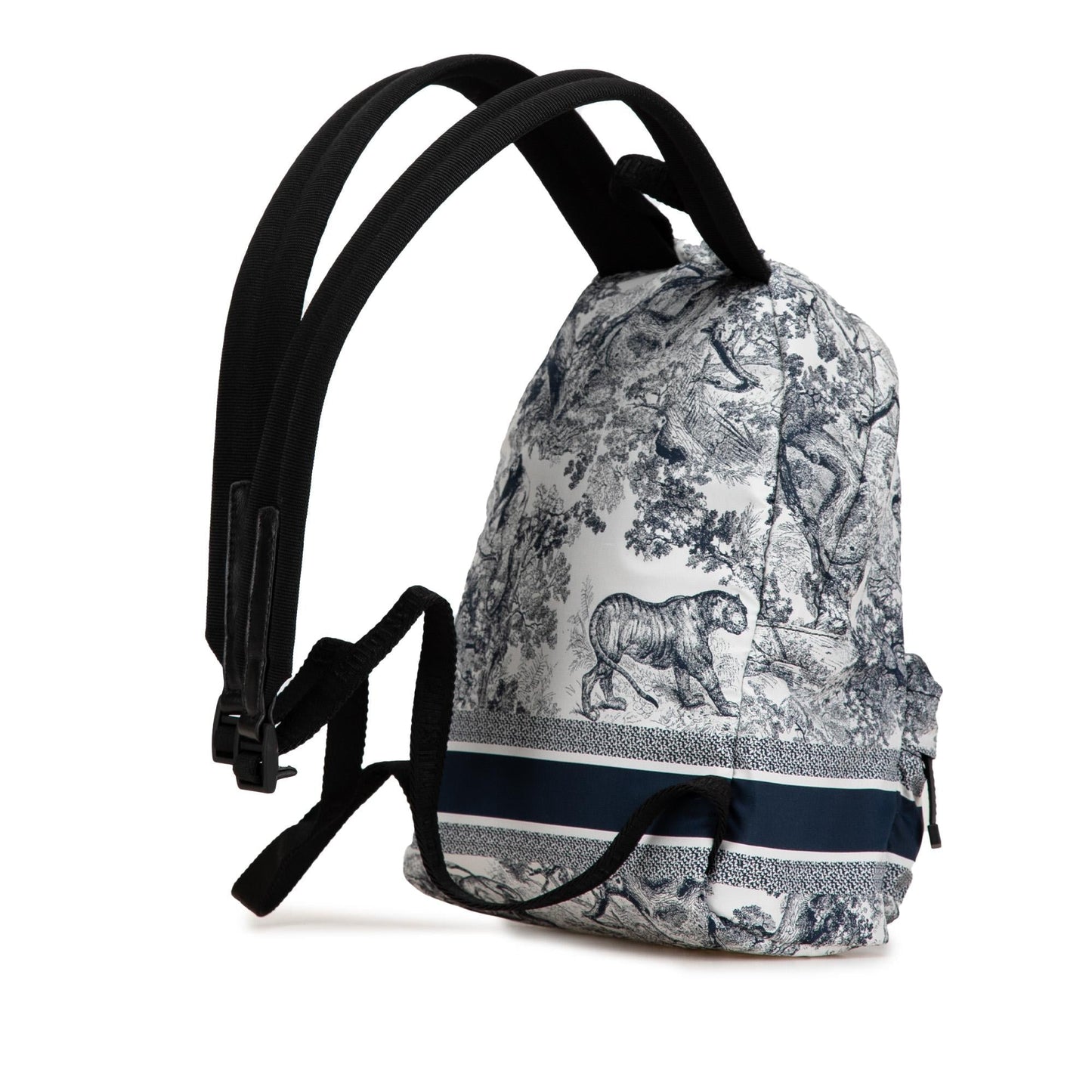 Dior Technical Fabric Toile De Jouy travel Backpack Shg Nylon Small