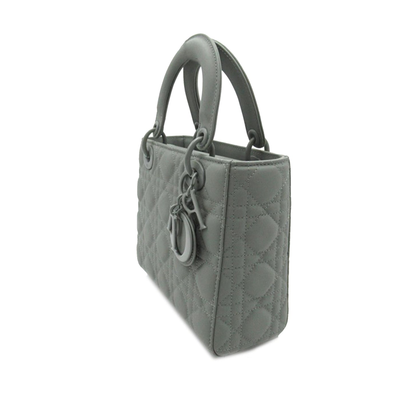 Dior Ultra Matte Calfskin Cannage My Abc Lady Shg Small Satchel Bag