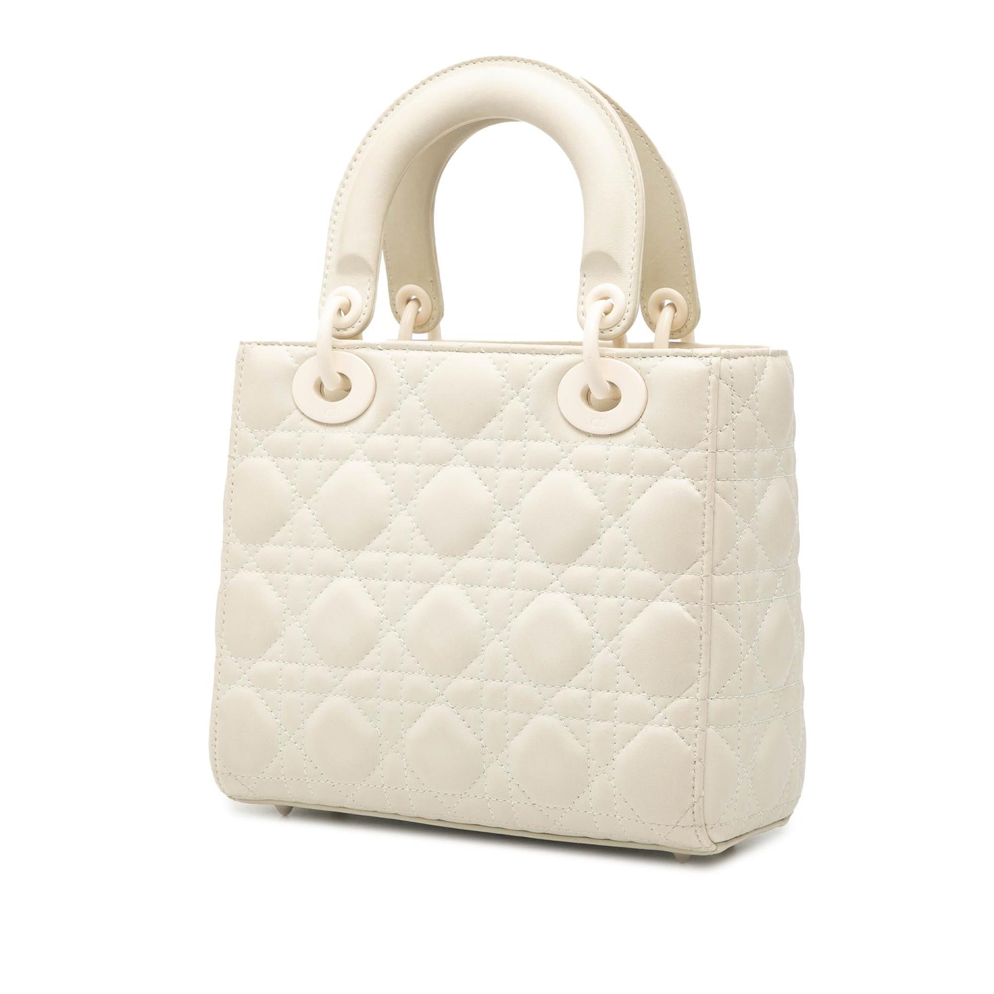 Dior Ultra Matte Calfskin Cannage My Abc Lady Satchel Small Satchel Bag