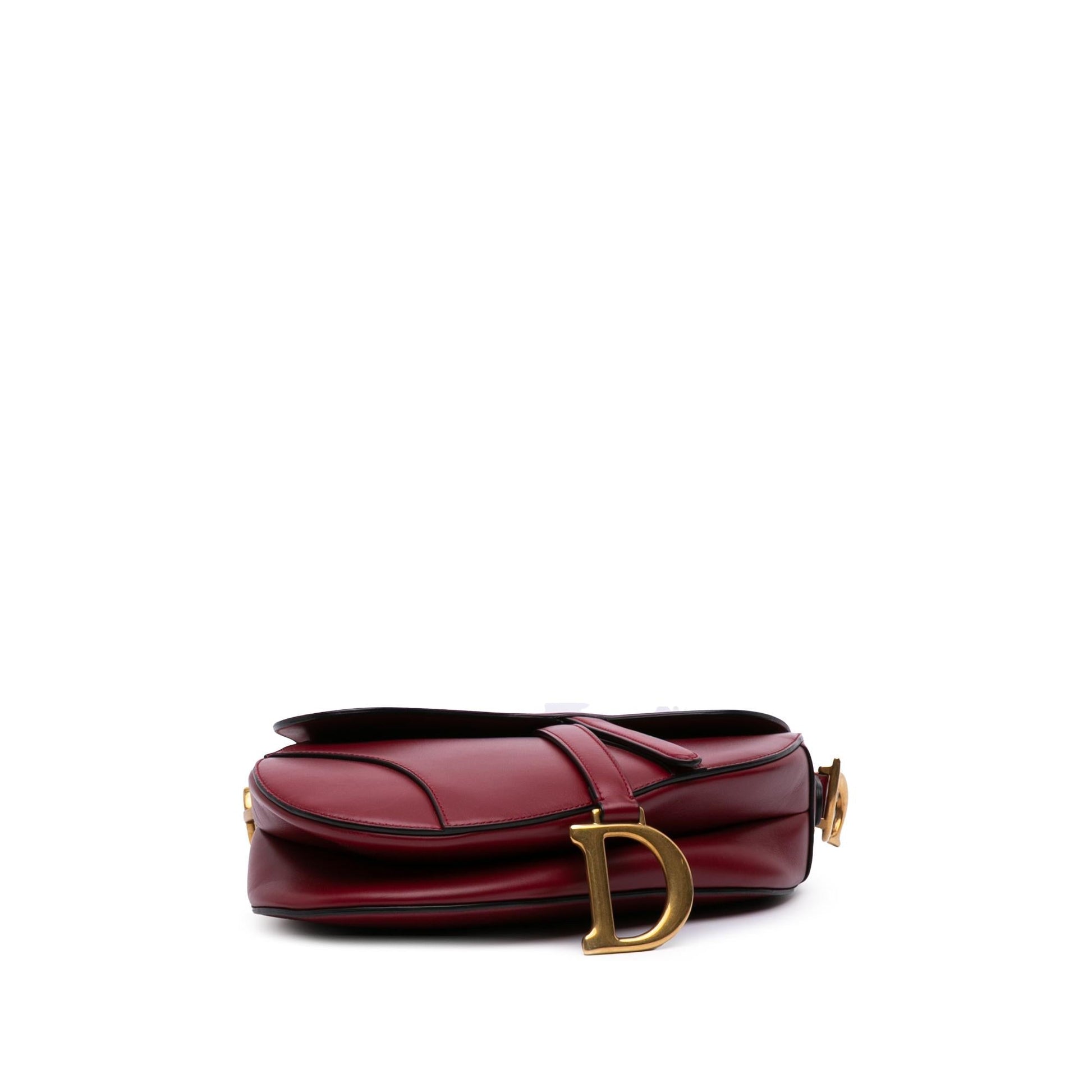 Dior Smooth Calfskin Saddle Bag Shoulder Bag