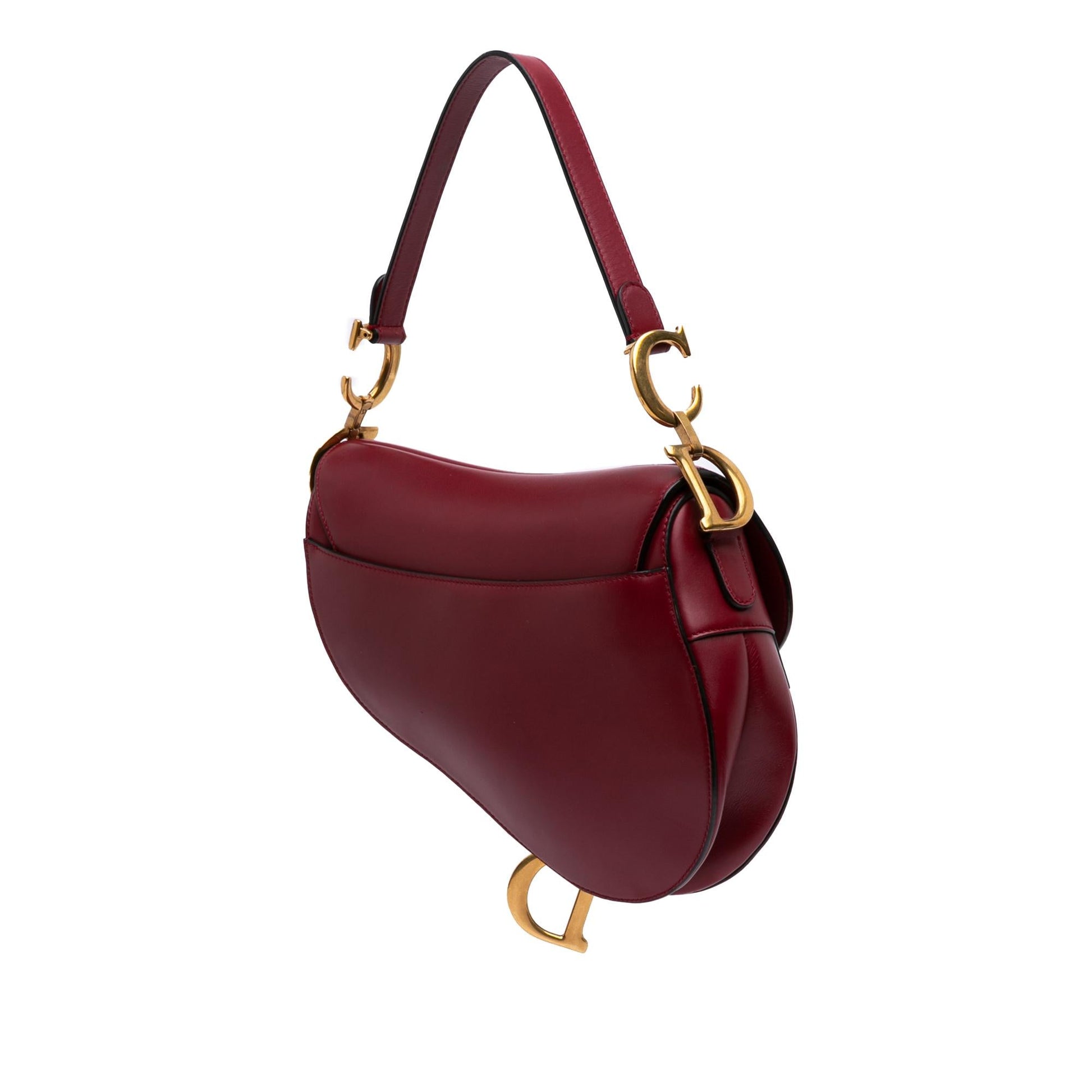 Dior Smooth Calfskin Saddle Bag Shoulder Bag