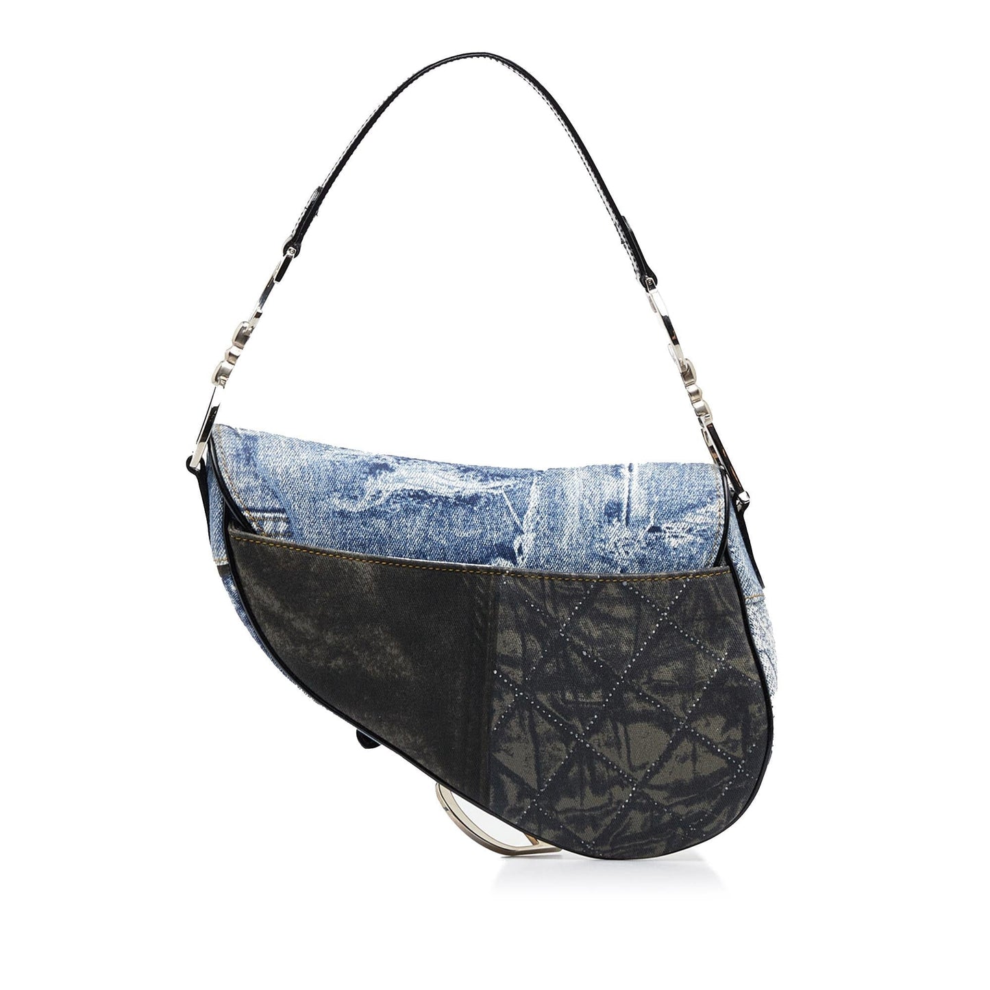 Dior Speedway Saddle Shg Zsrjl4 Handbag Denim Travel Bag