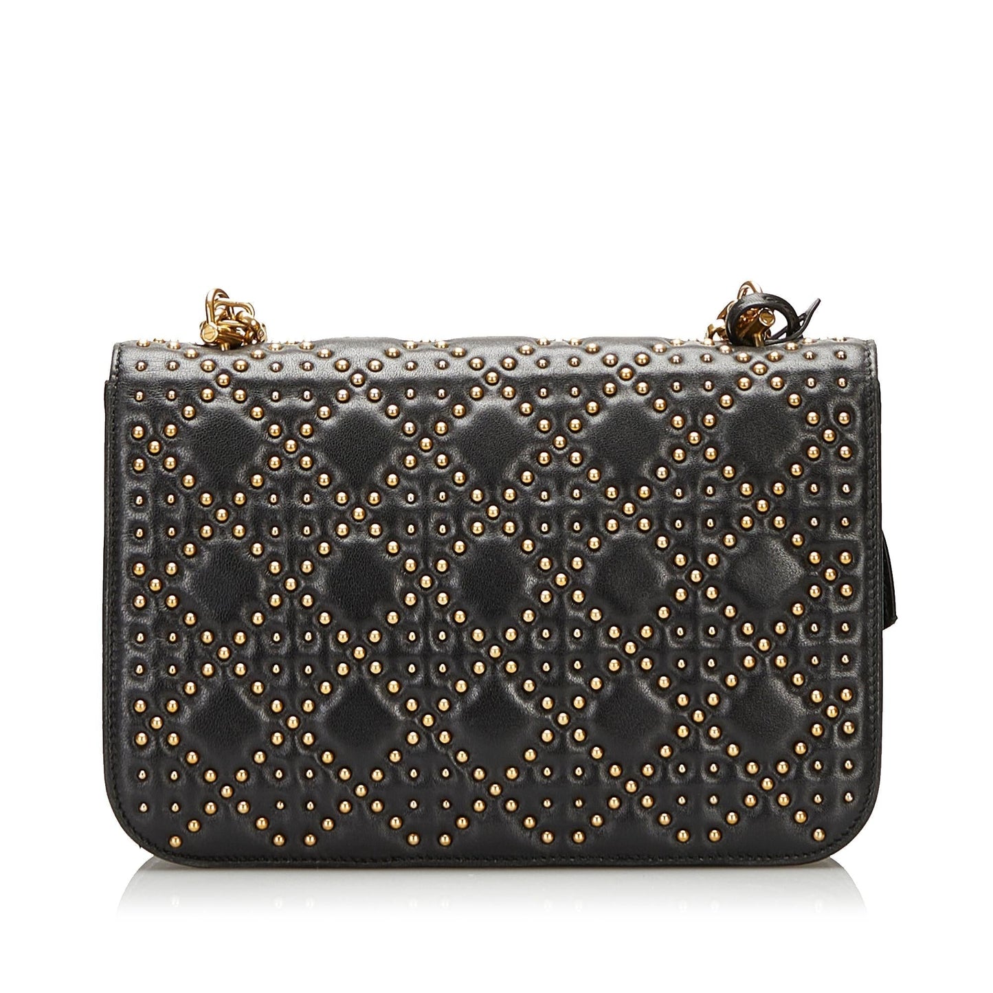 Dior Studded Cannage addict Shg Crossbody Bag Flap