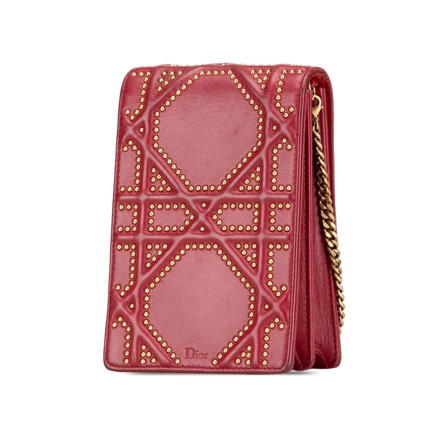 Dior Studded Vertical ama Bag Lambskin Crossbody Bag Diorama Bag 2
