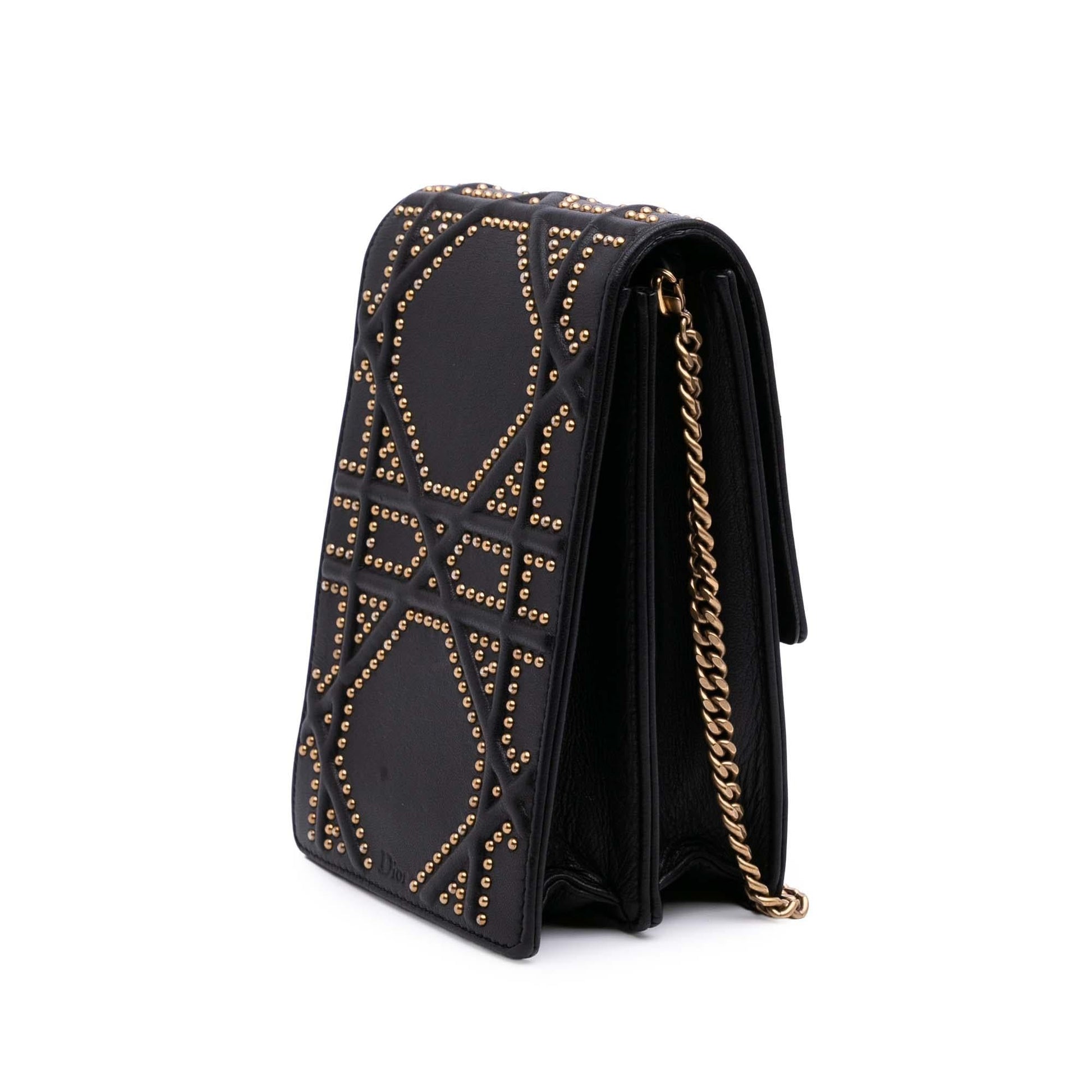 Dior Studded Vertical ama Crossbody Leather Crossbody Bag Diorama Crossbody 1
