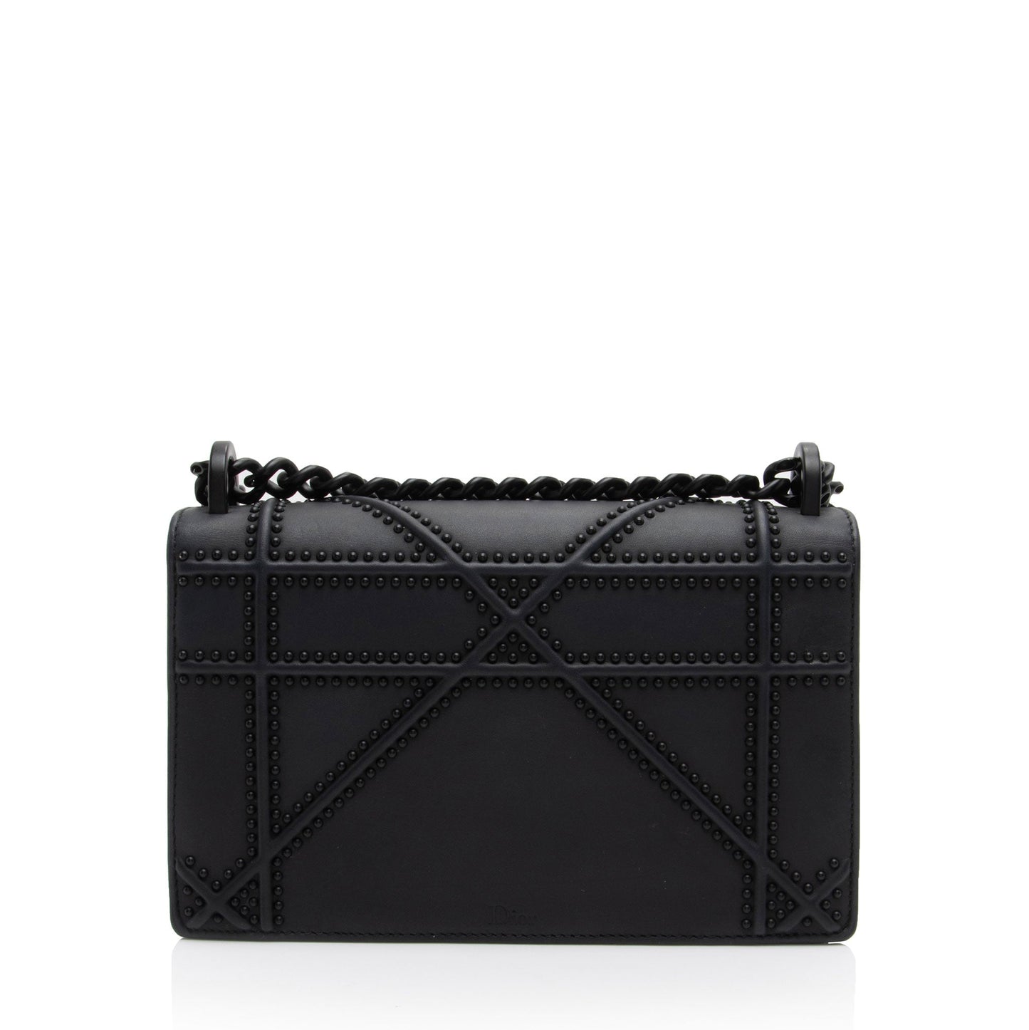 Dior Matte Calfskin Studded ama Shoulder Bag Shf Omrviq Small