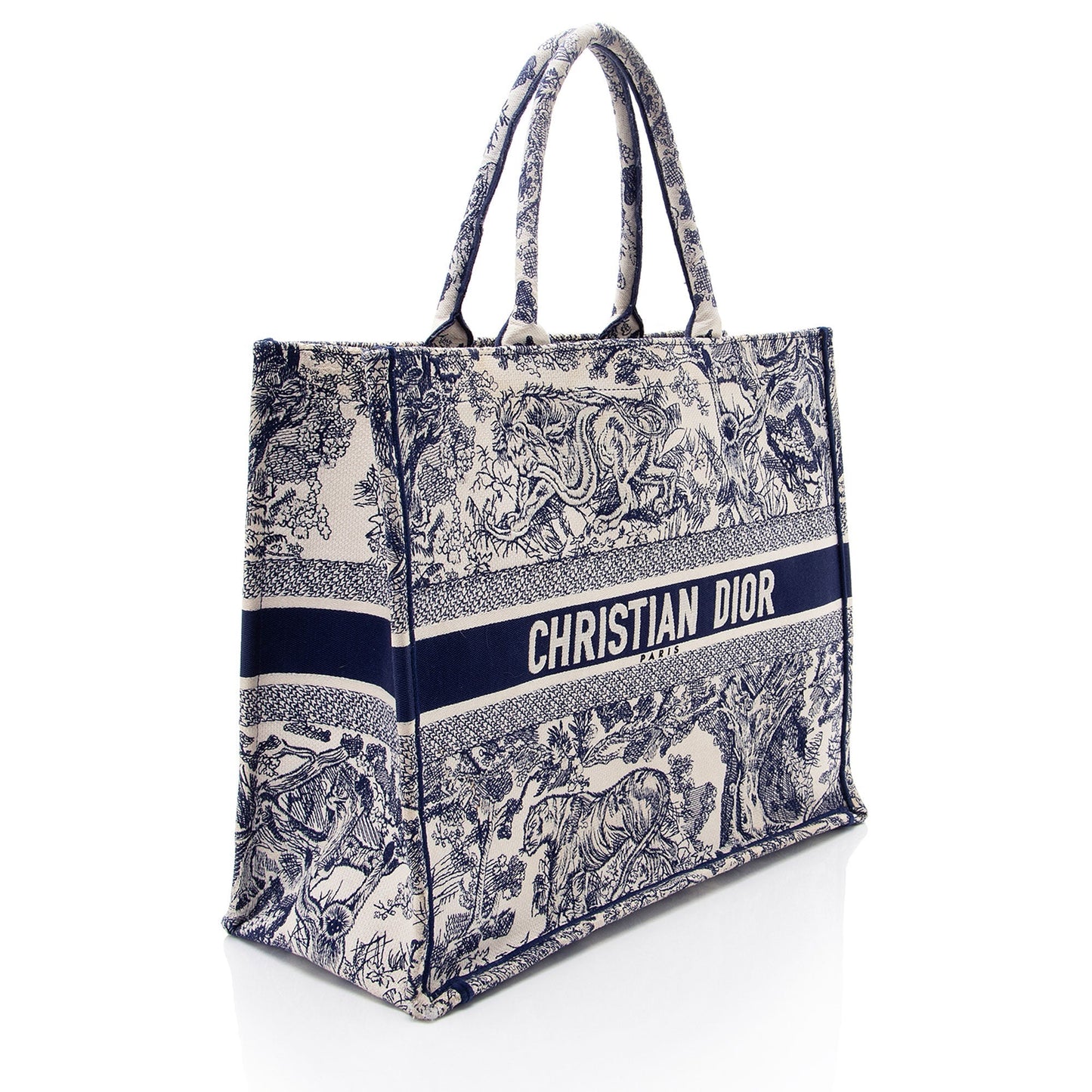 Dior Toile De Jouy Book Tote Large Tote Bag Tote Shf Wv5Vsz