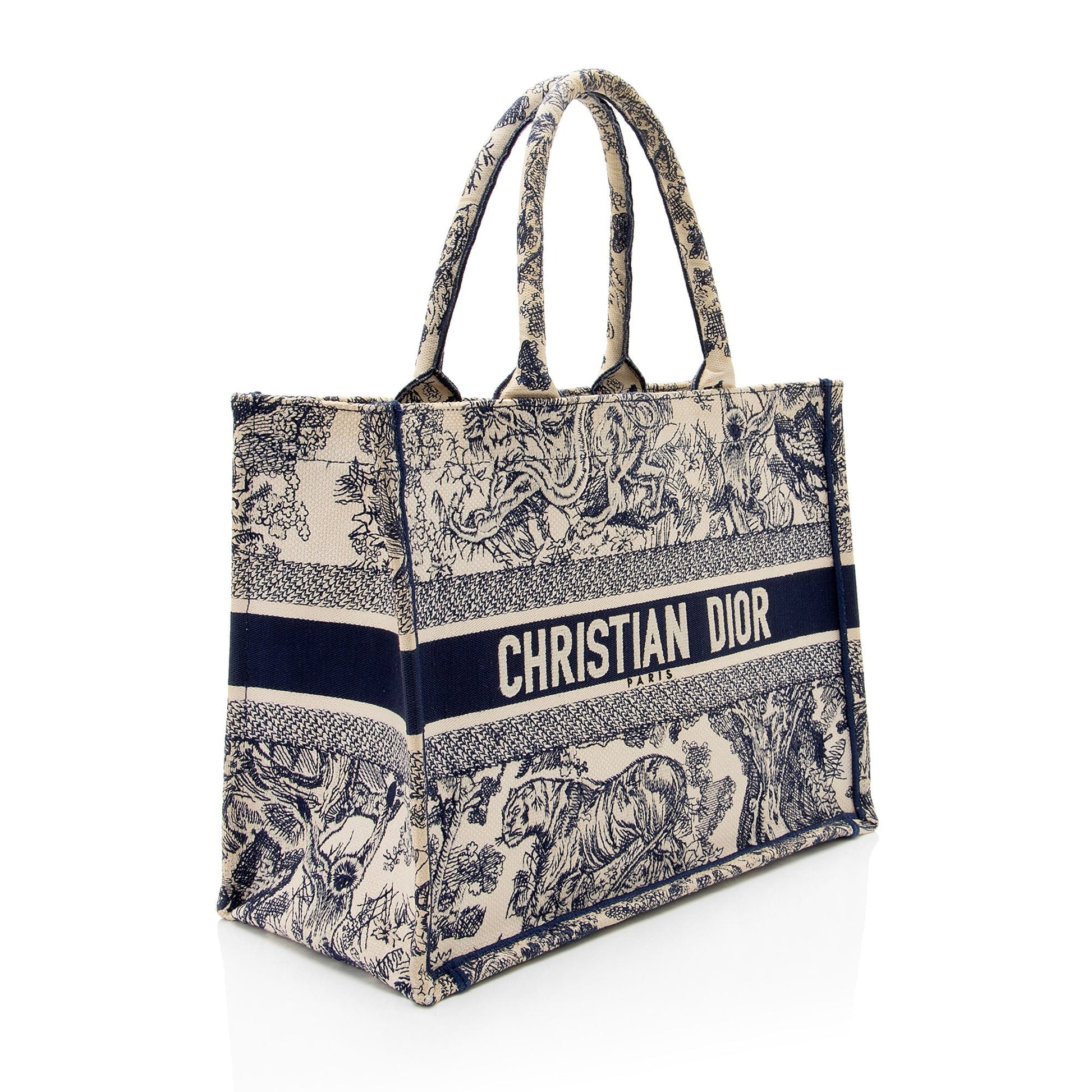 Dior Toile De Jouy Book Tote Shf Gpdlj9 Medium Tote Bag