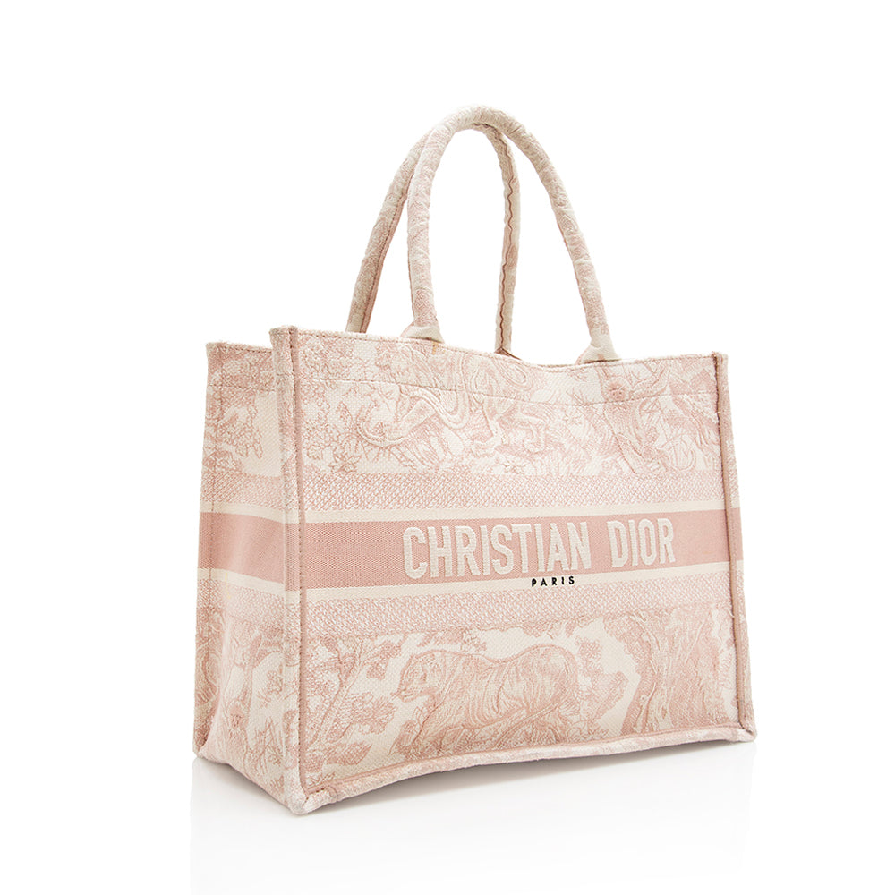 Dior Toile De Jouy Book Tote Shf Small Tote Bag