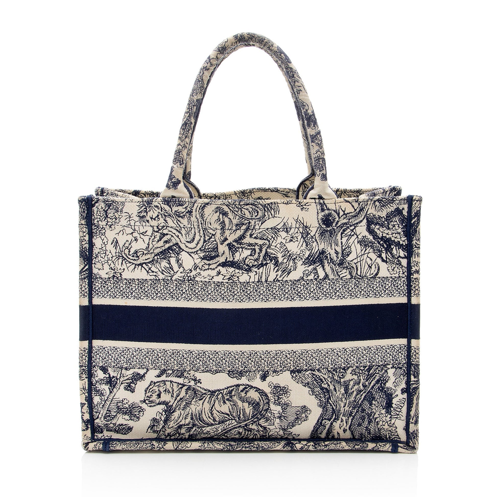 Dior Toile De Jouy Book Tote Small Tote Bag Small Book Tote