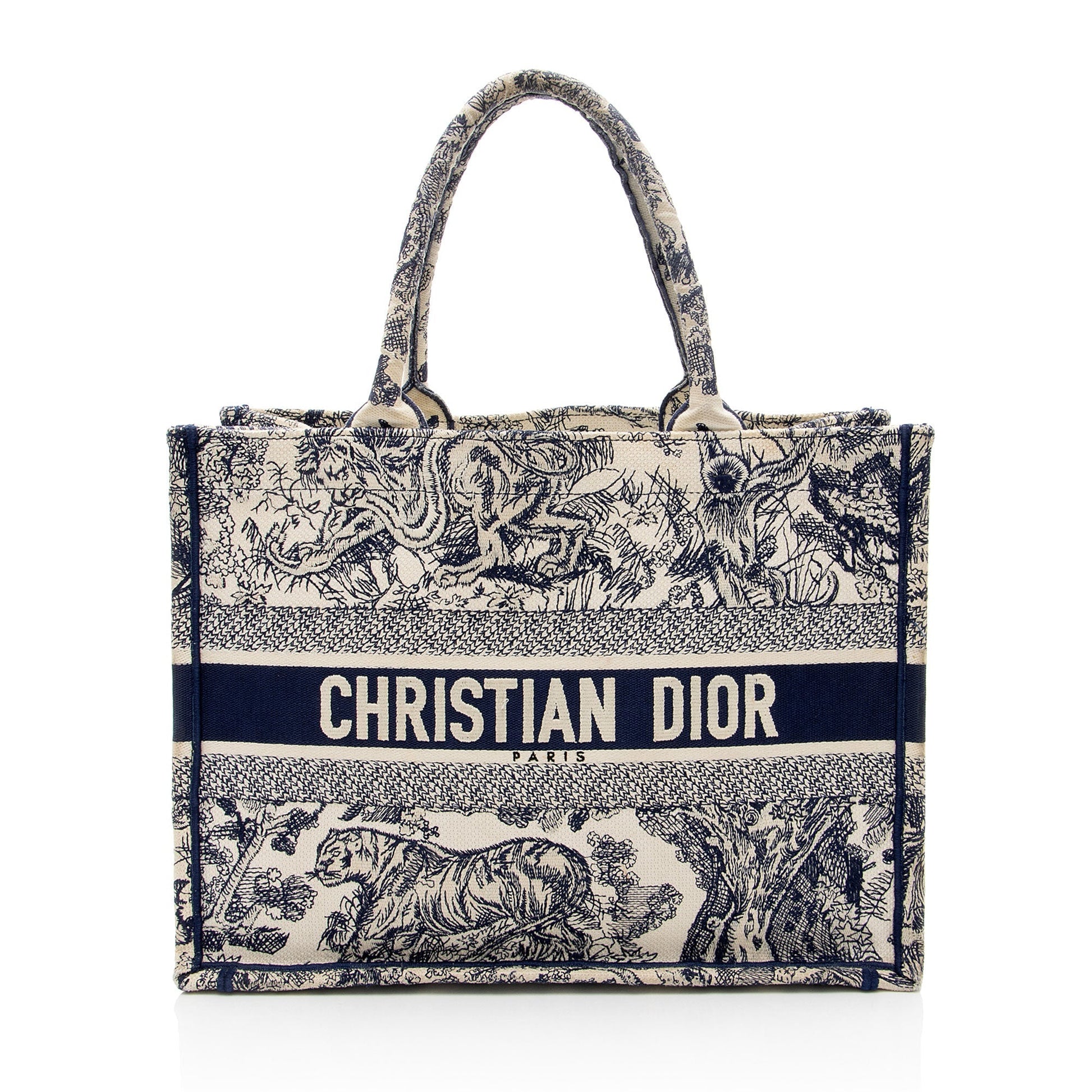 Dior Toile De Jouy Book Tote Small Tote Bag Small Book Tote