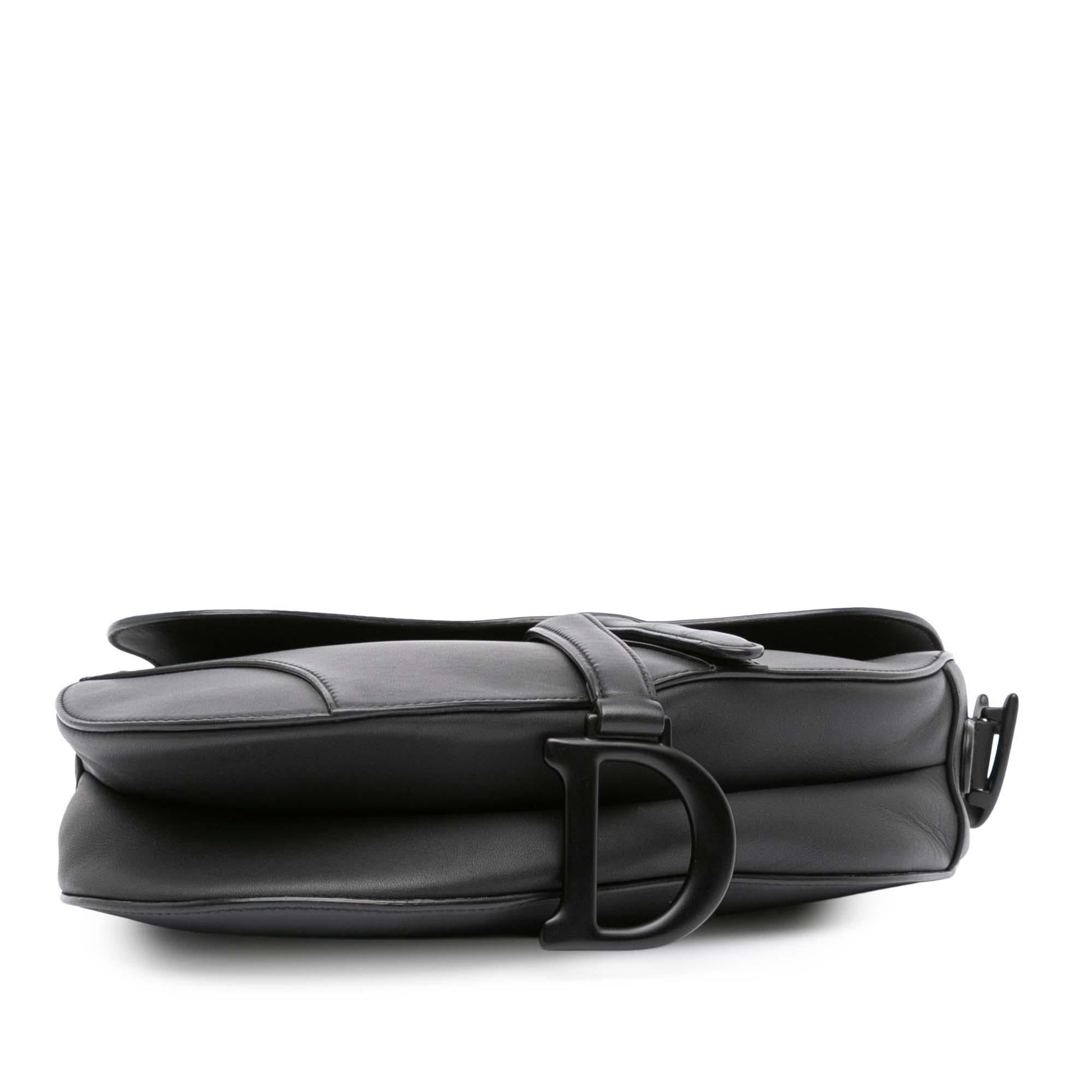 Dior Ultra Matte Calfskin Saddle Bag Shoulder Bag Saddle Bag 5
