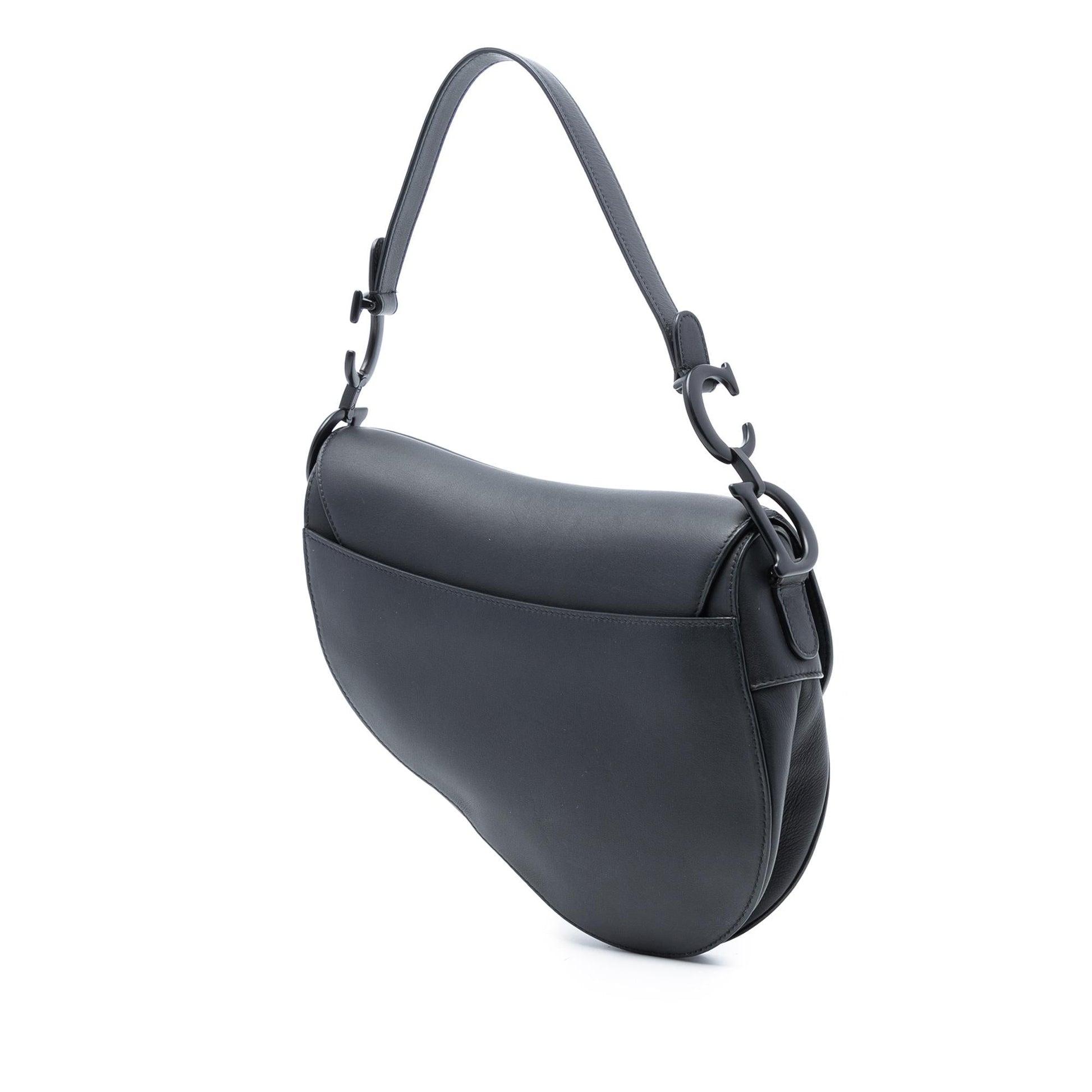 Dior Ultra Matte Calfskin Saddle Bag Shoulder Bag Saddle Bag 6