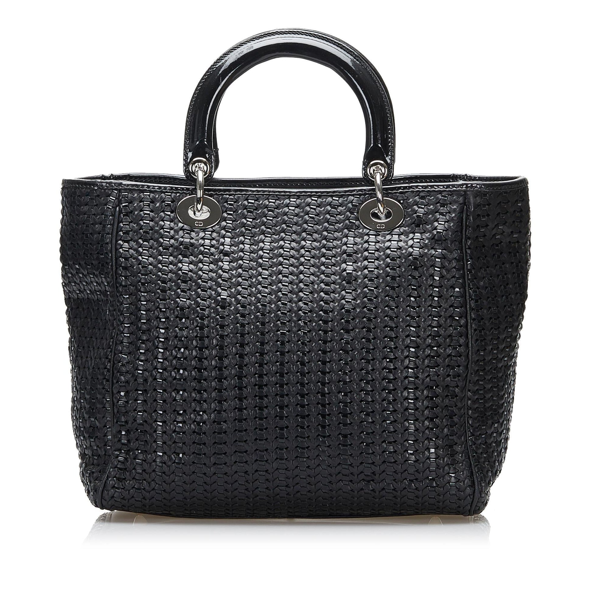 Dior Soft Lady Shg Gxwyd9 Satchel Bag Woven