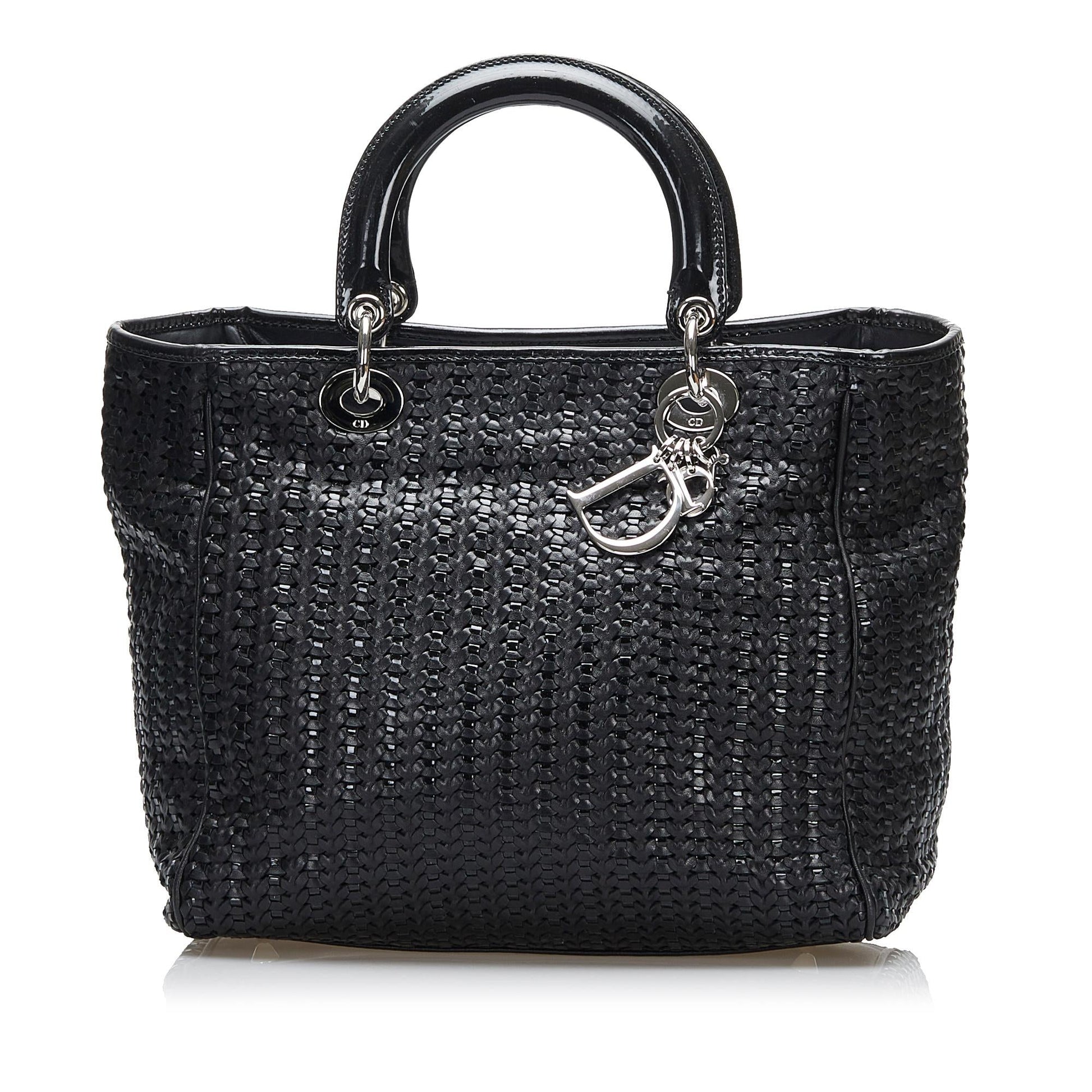 Dior Soft Lady Shg Gxwyd9 Satchel Bag Woven