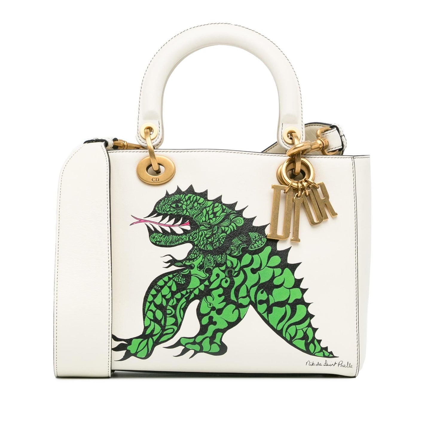 Dior Niki De Saint Phalle Limited Edition Dragon Lady Medium Satchel Bag