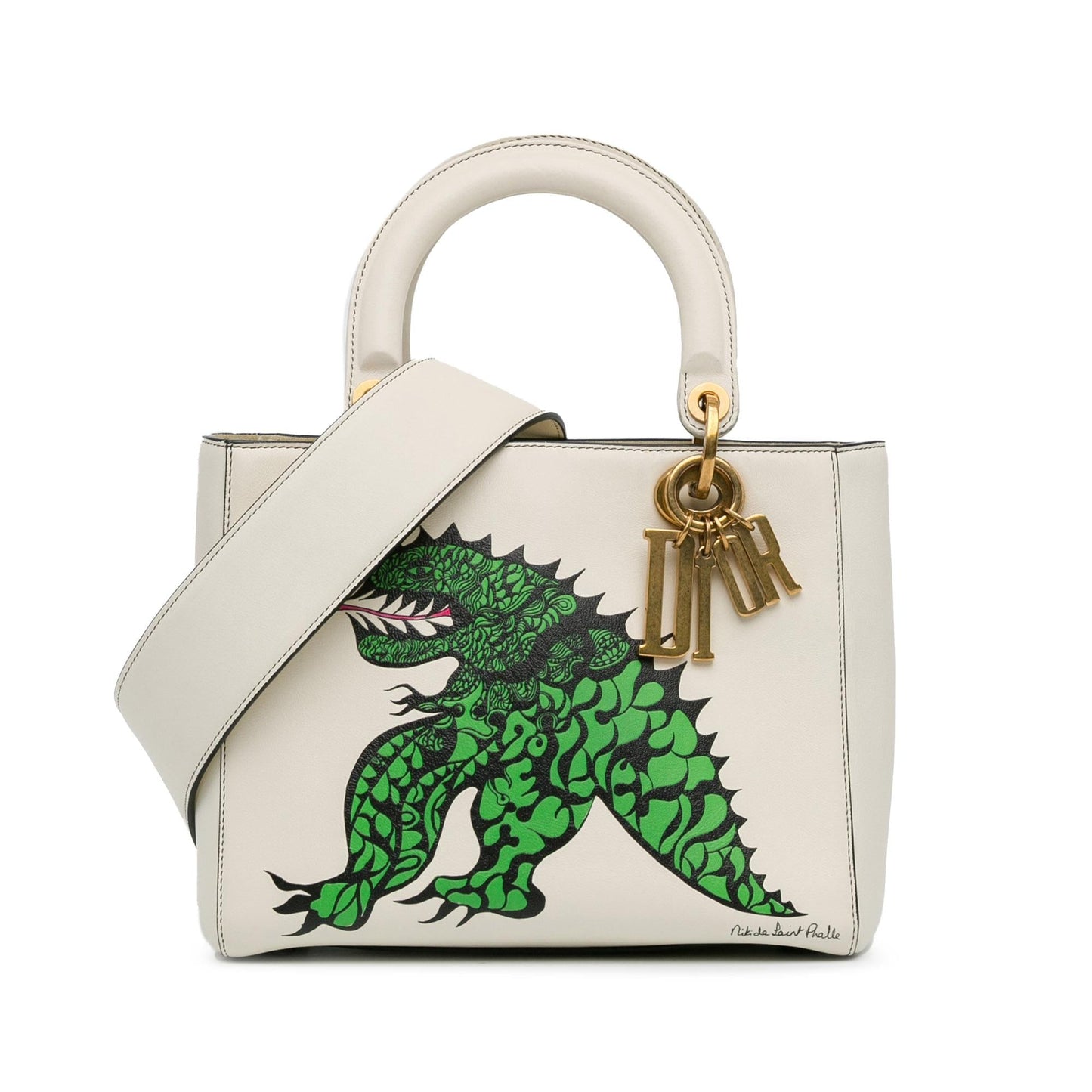 Dior Niki De Saint Phalle Limited Edition Dragon Lady Medium Satchel Bag Dior Shg Jn8Sf6