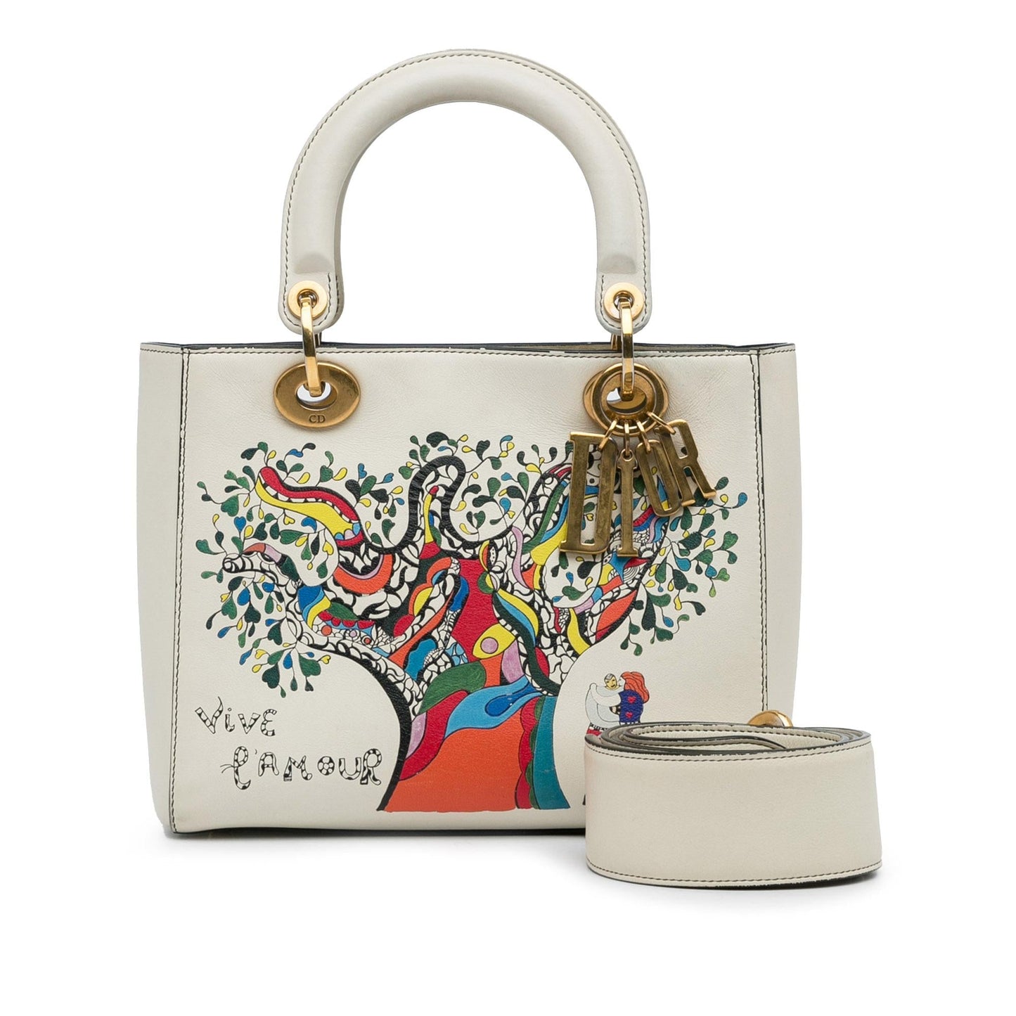 Dior Niki De Saint Phalle Lady Shg 7Nycth Satchel Medium Satchel Bag