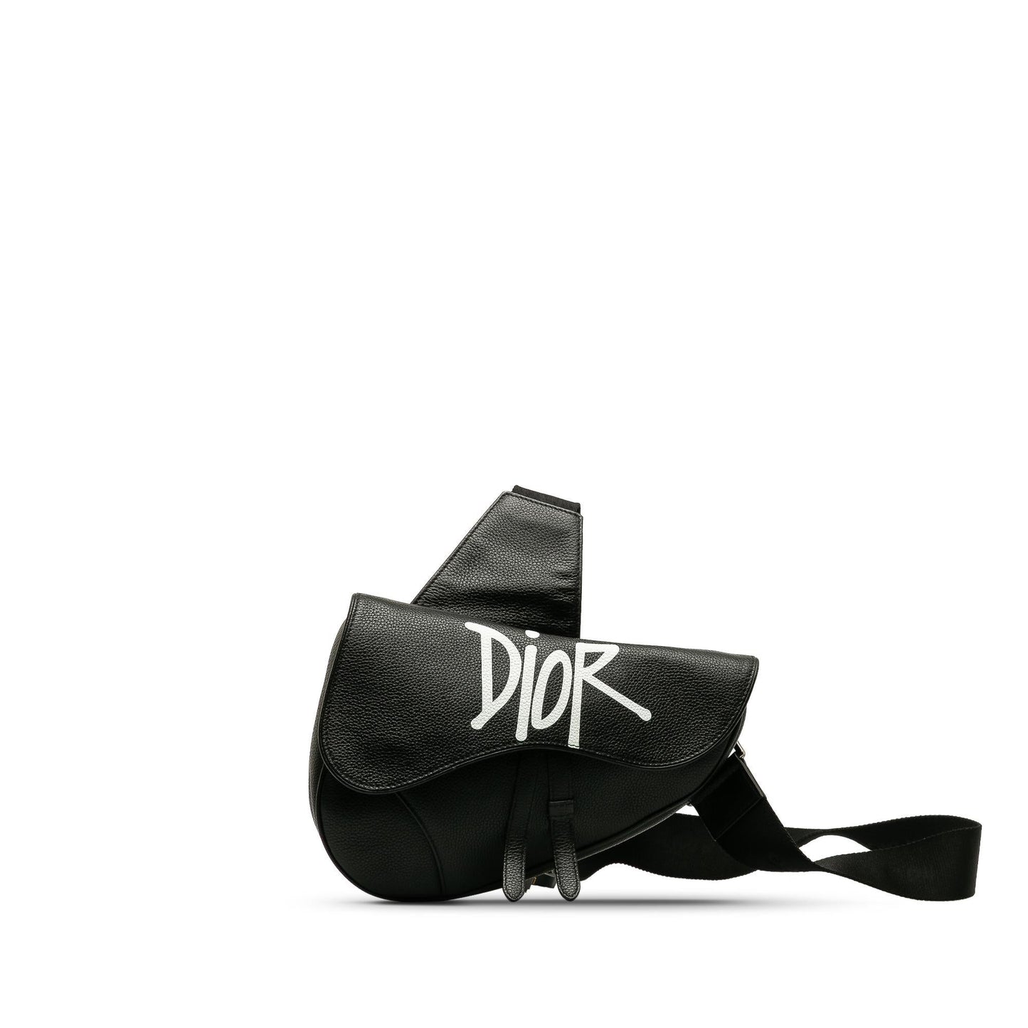 Dior Stussy Bee Applique Saddle Shg Js6Z2A Crossbody Bag
